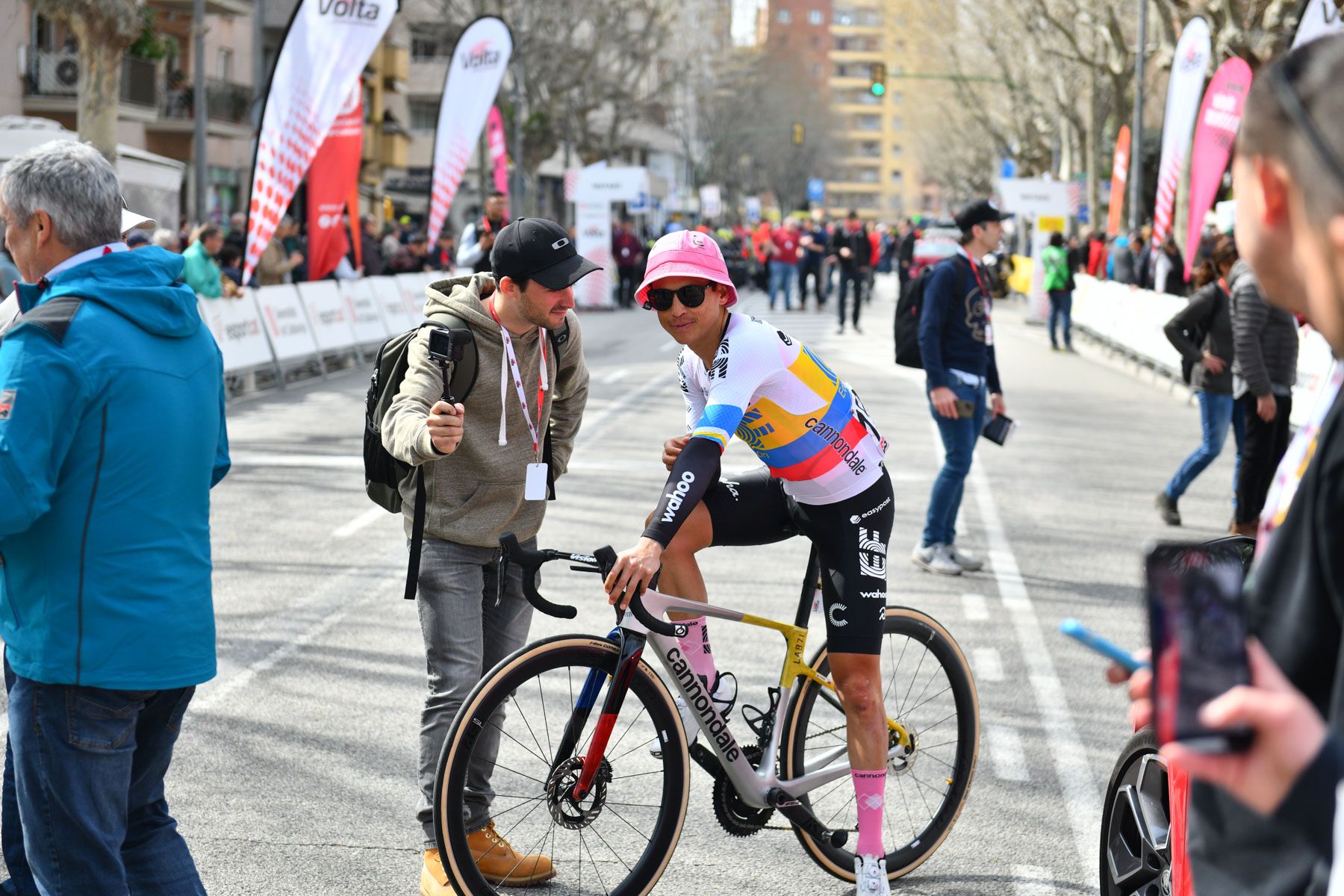 Esteban Chaves, el 'Chavito', campió nacional colombià a la Volta a Mataró Foto: R.Gallofré