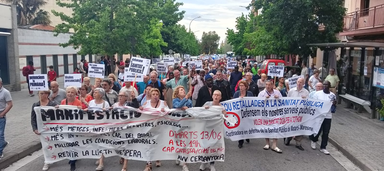 Cap a una gran mobilització en defensa de la sanitat pública a Mataró