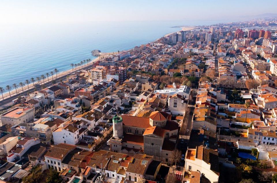 Vista aèria de Vilassar de Mar