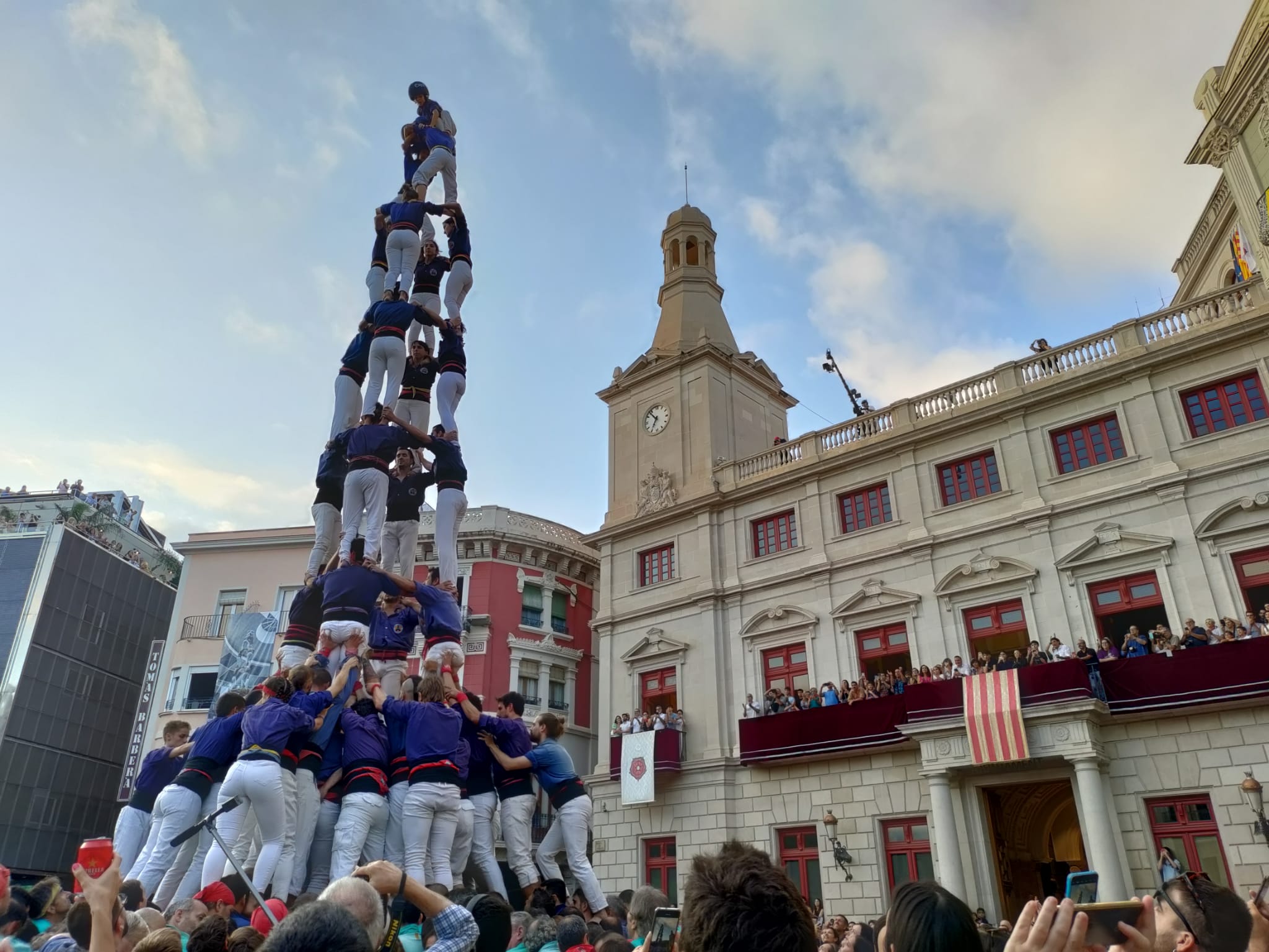 El 4 de 9 amb folre a Reus, ingredient de la Tripleta Màgica. Foto: Eva Casanova