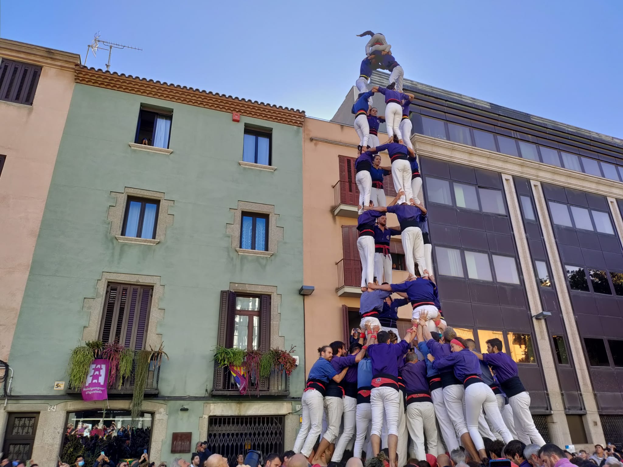 Els Capgrossos de Mataró completen la temporada perfecta. Foto: E. Casanova