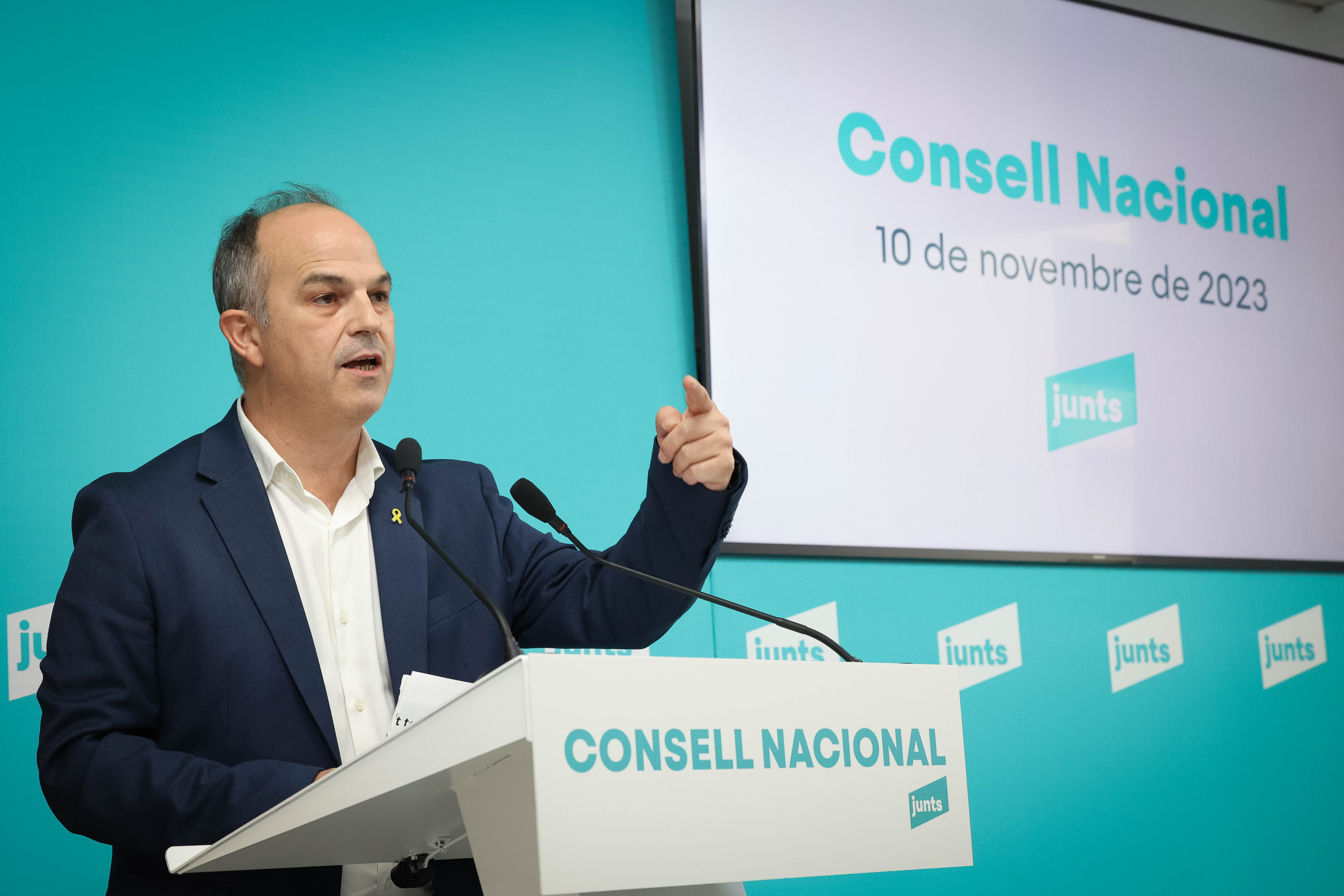 Jordi Turull, de Junts, defensa que la Generalitat pot decidir si s'expulsa els migrants multireincidents. Foto: ACN