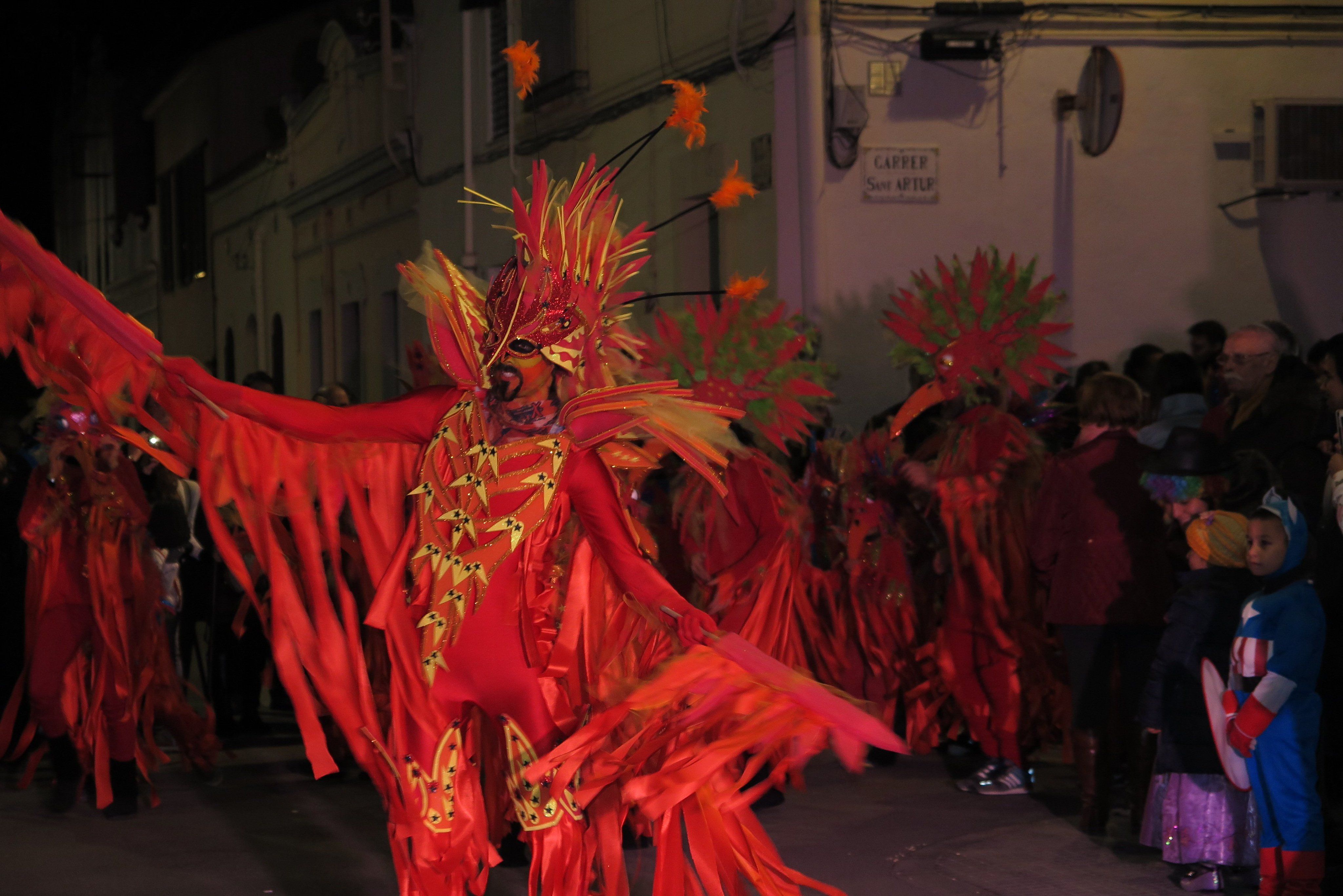 Vilassar de Mar i Cabrera fusionen les seves rues de Carnaval