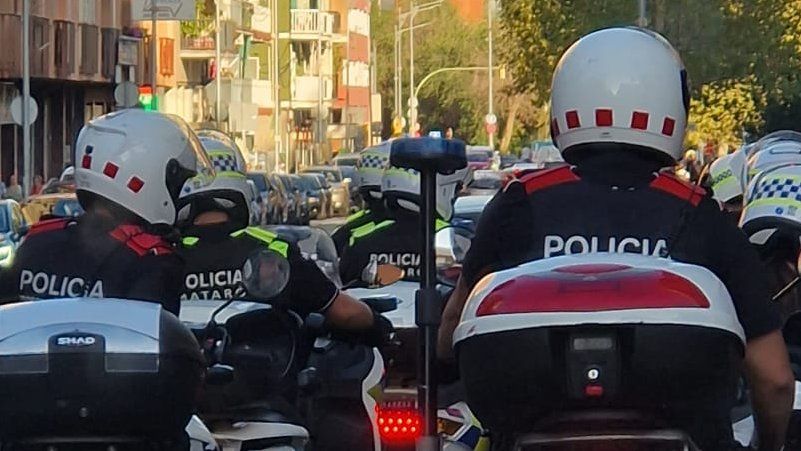 operatiu conjunt de policia local i mossos