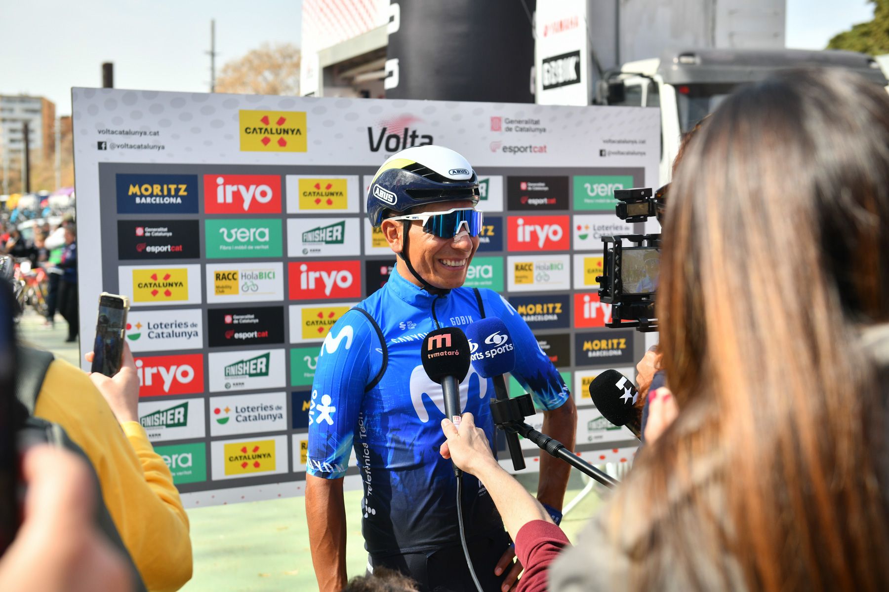 Sortida de la Volta Ciclista a Catalunya 2024. Foto: R.Gallofré