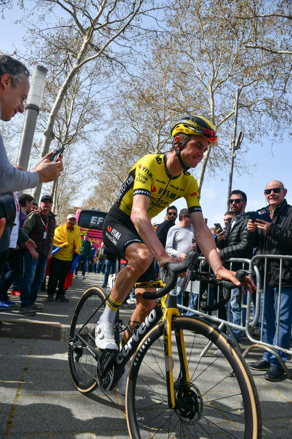 Sortida de la Volta Ciclista a Catalunya 2024. Foto: R.Gallofré