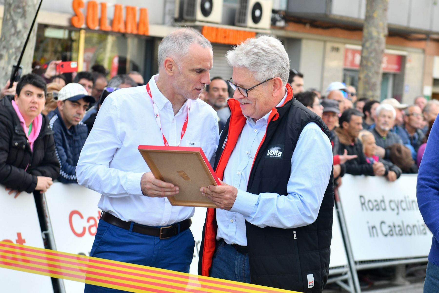 Sortida de la Volta Ciclista a Catalunya 2024. Foto: R.Gallofré