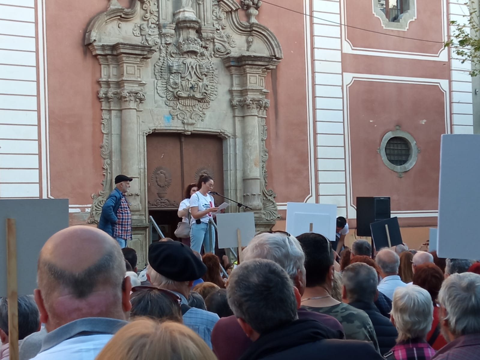 Part final de la manifestació per la sanitat pública.