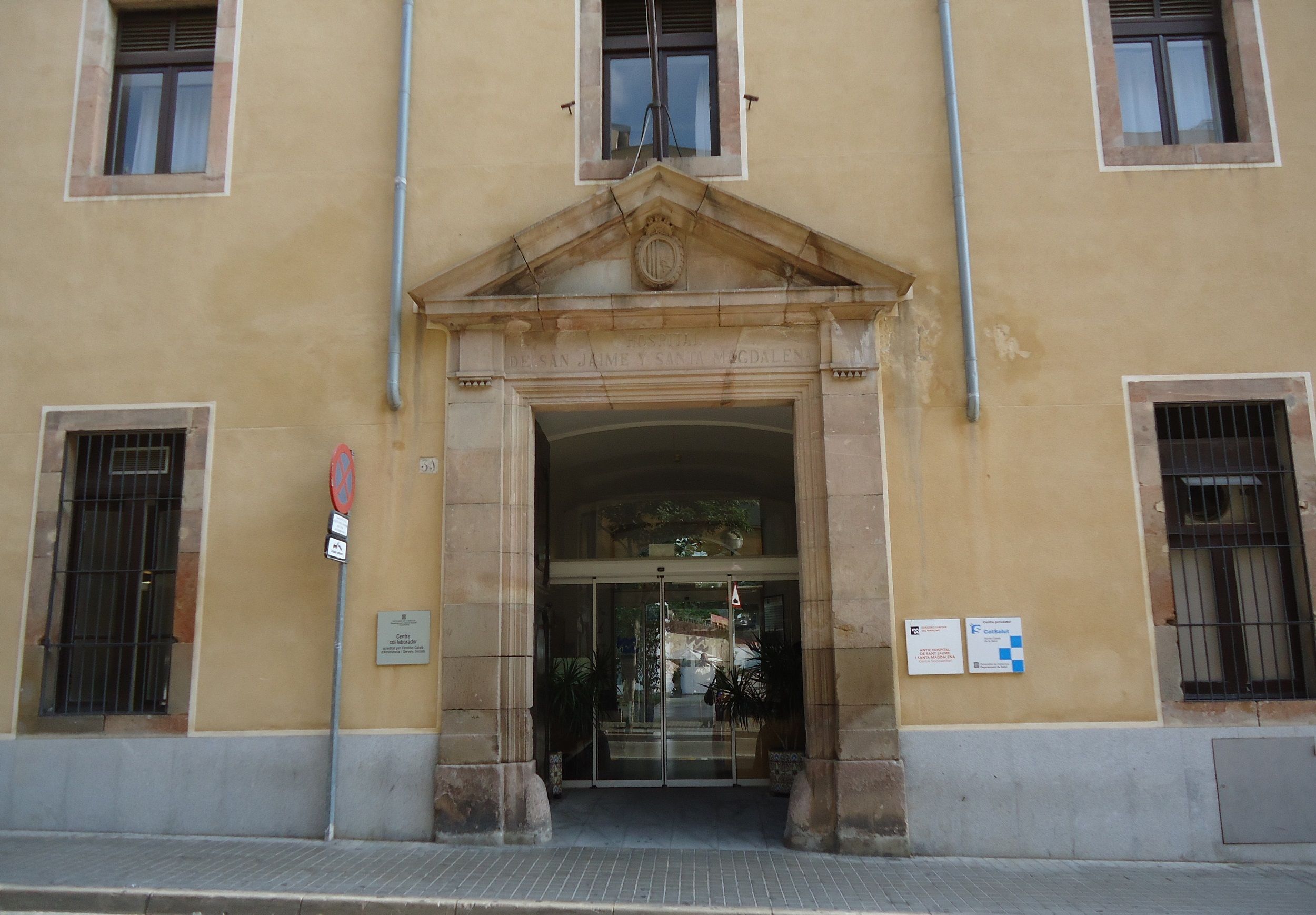 Façana Hospital de Sant Jaume