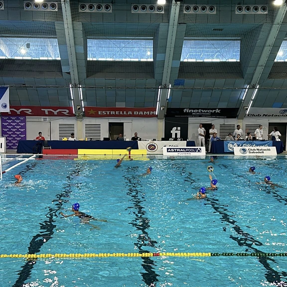 Una acció del partit a Sabadell. Foto: Laia Sala.