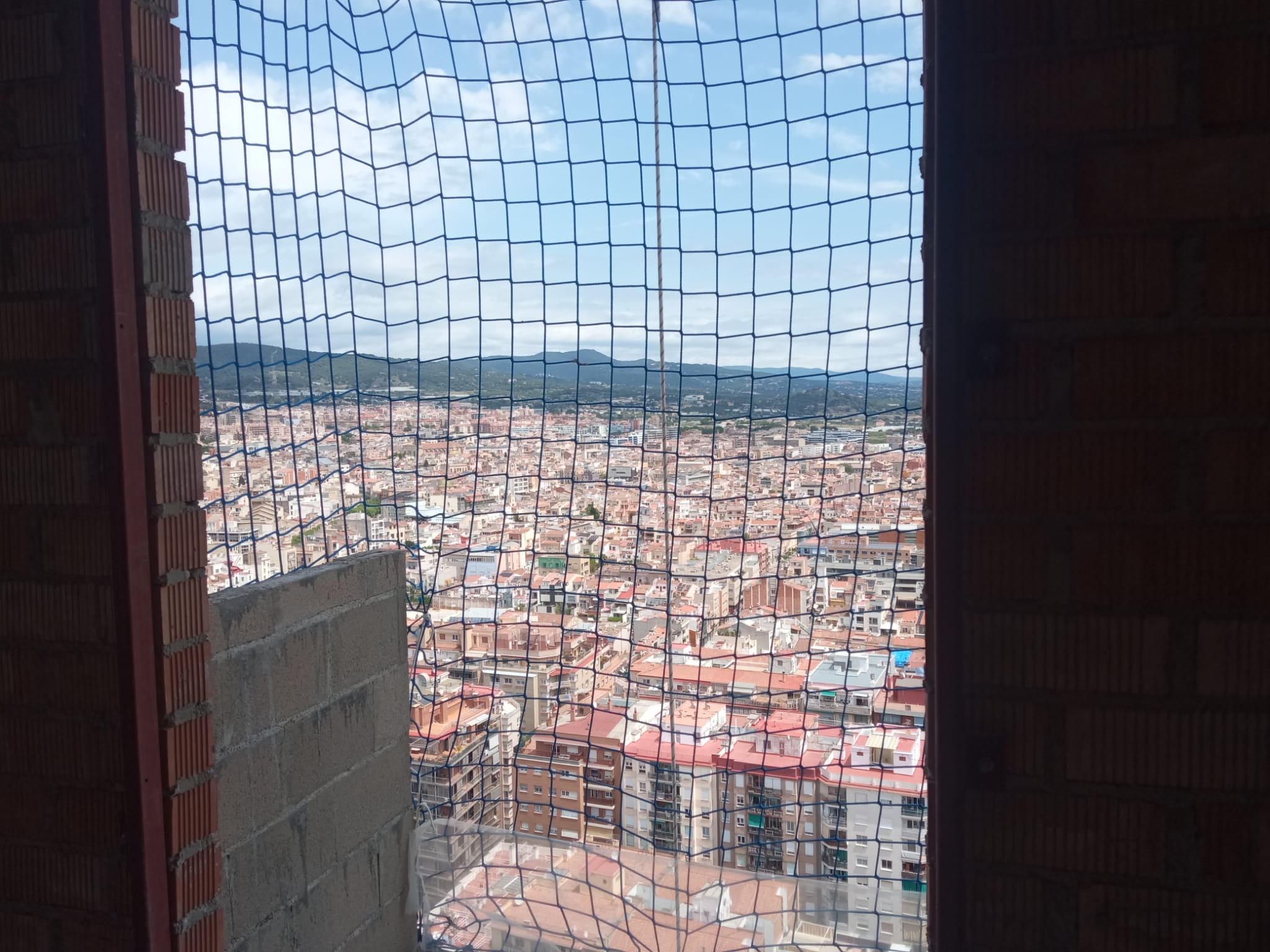 Visita d'obres a la Torre Barceló.