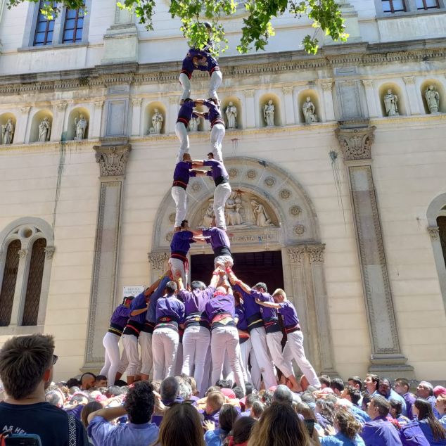 La torre de 8 dels Capgrossos. Foto: E. Casanova