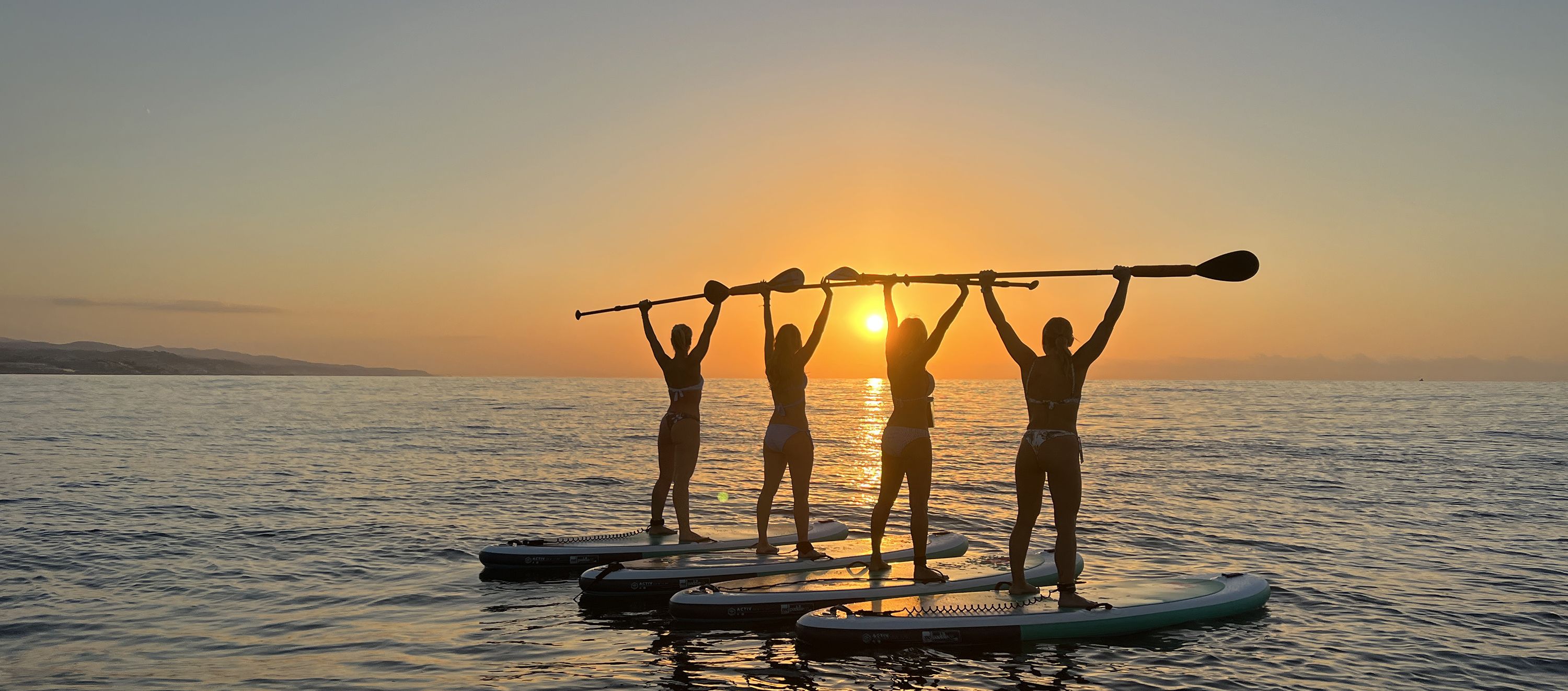 Paddle surf