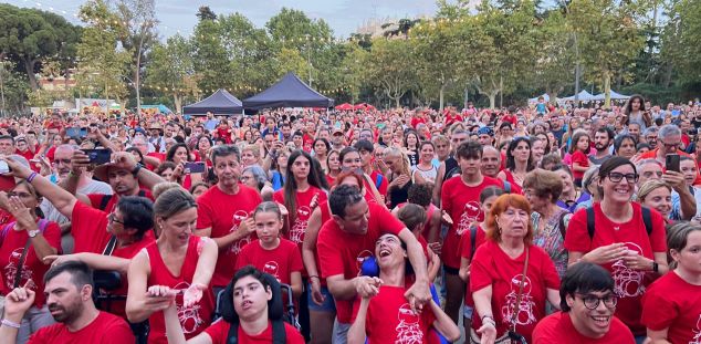 La marea vermella. Foto: F. Maresme.