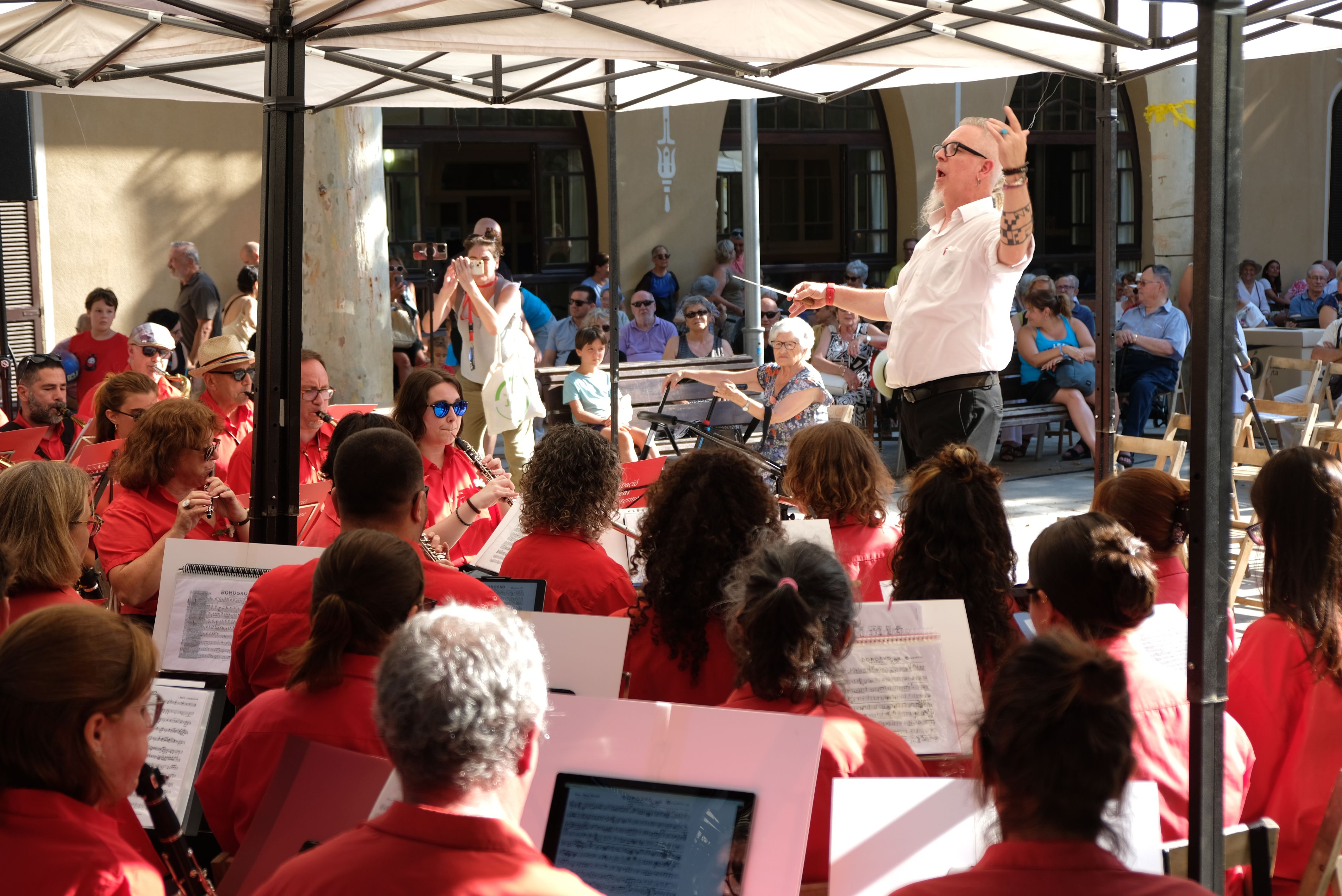 El concert de banda de l'Agrupació Musical del Maresme. Foto: C. Francès