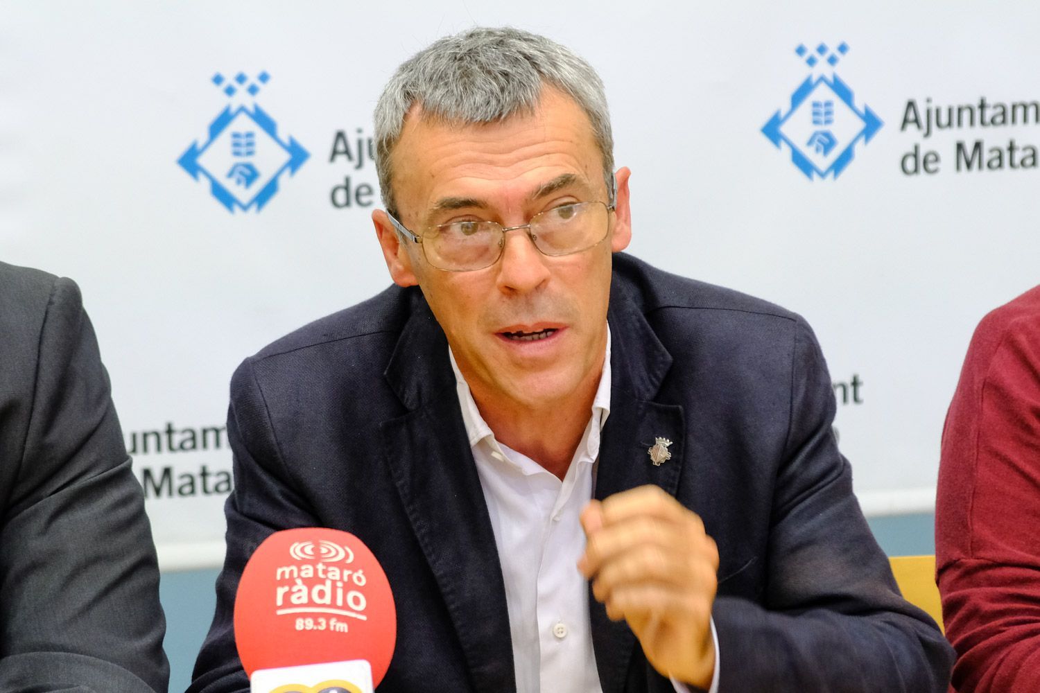 El líder de ERC, Francesc Teixidó. Foto: R. Gallofré