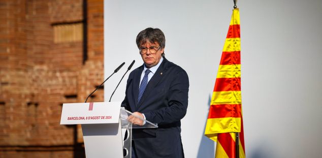 Carles Puigdemont apunta a President de Junts. Foto. ACN