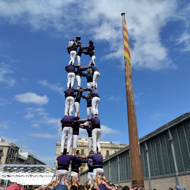 El segon 5 de 8 de la temporada dels Capgrossos. Foto: E. Casanova