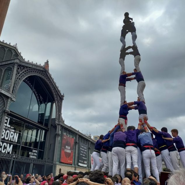 La torre de 8 al Born. Foto: E. Casanova