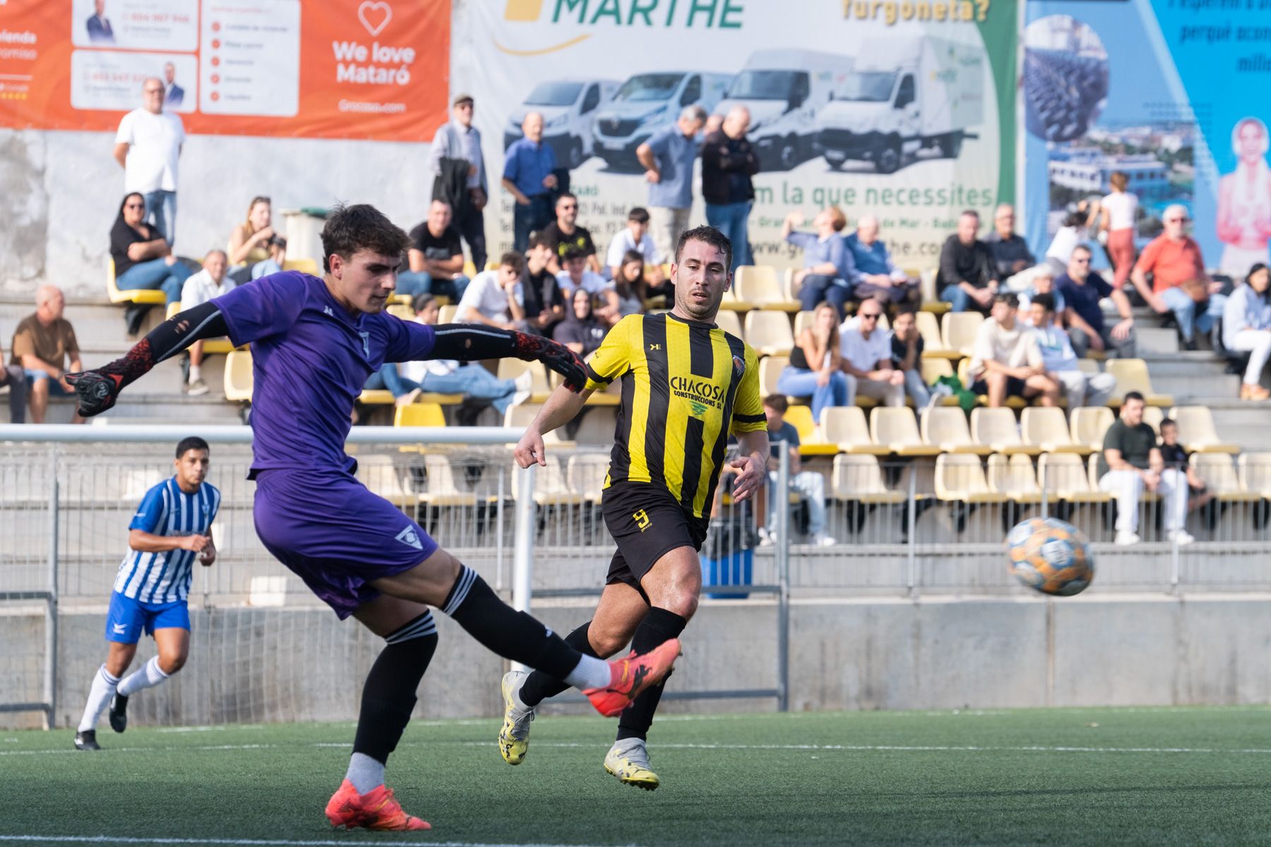 Un partit del Mataró. Foto: R.Gallofré