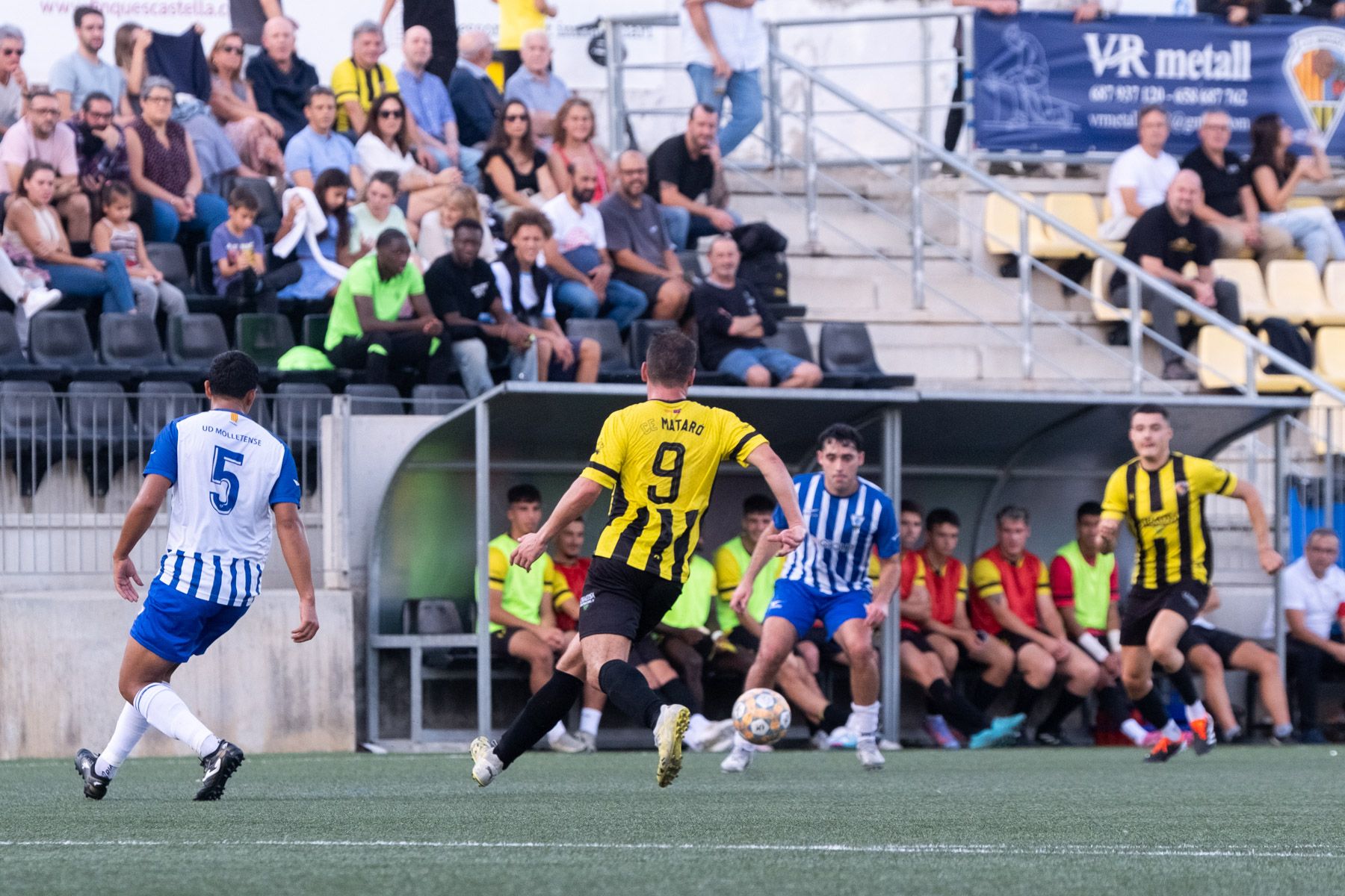 Un partit del Mataró. Foto: R.Gallofré