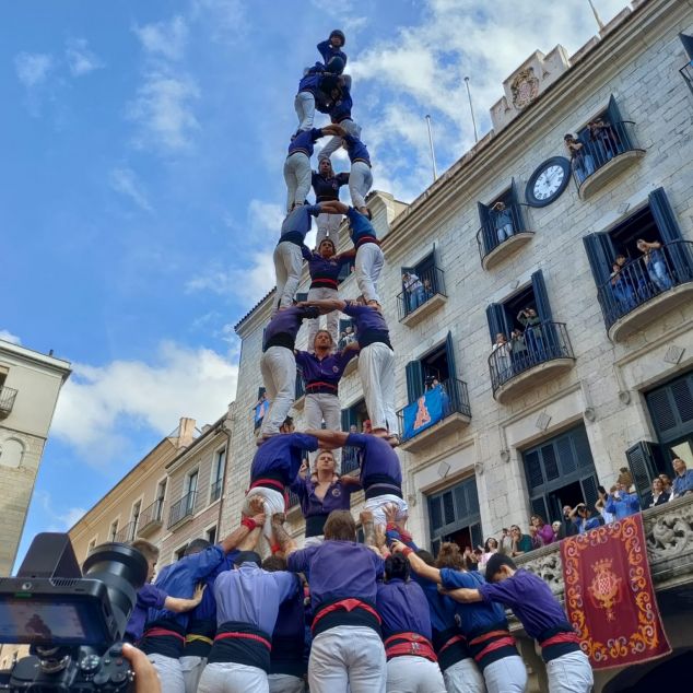 El 3 de 9 dels Capgrossos a Girona. Foto: E. Casanova