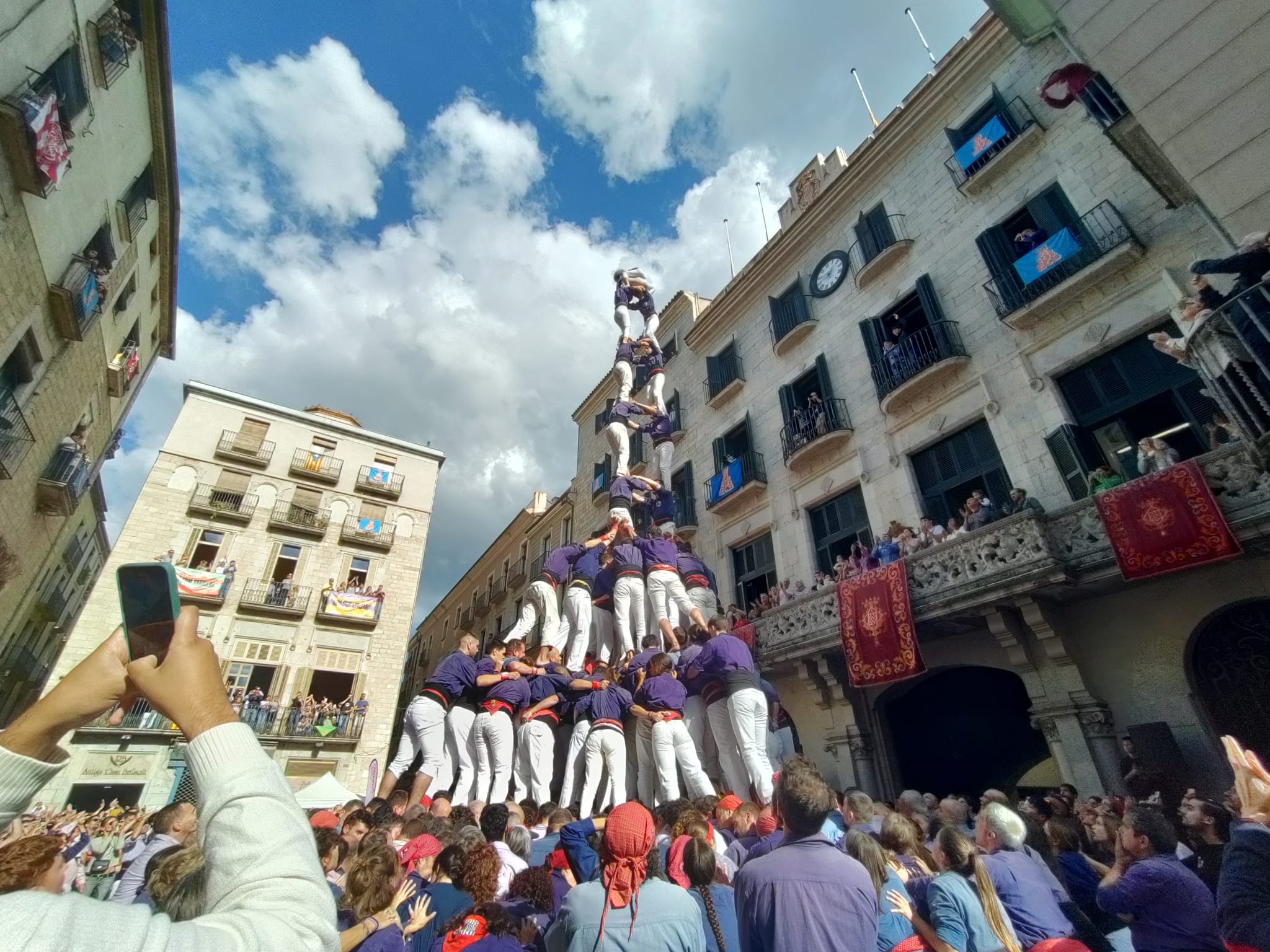 La torre de 9 dels Capgrossos a Girona. Foto: E. Casanova