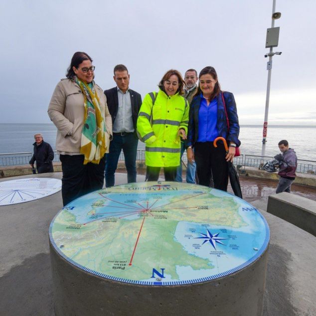 Un moment de la visita al Port de Mataró