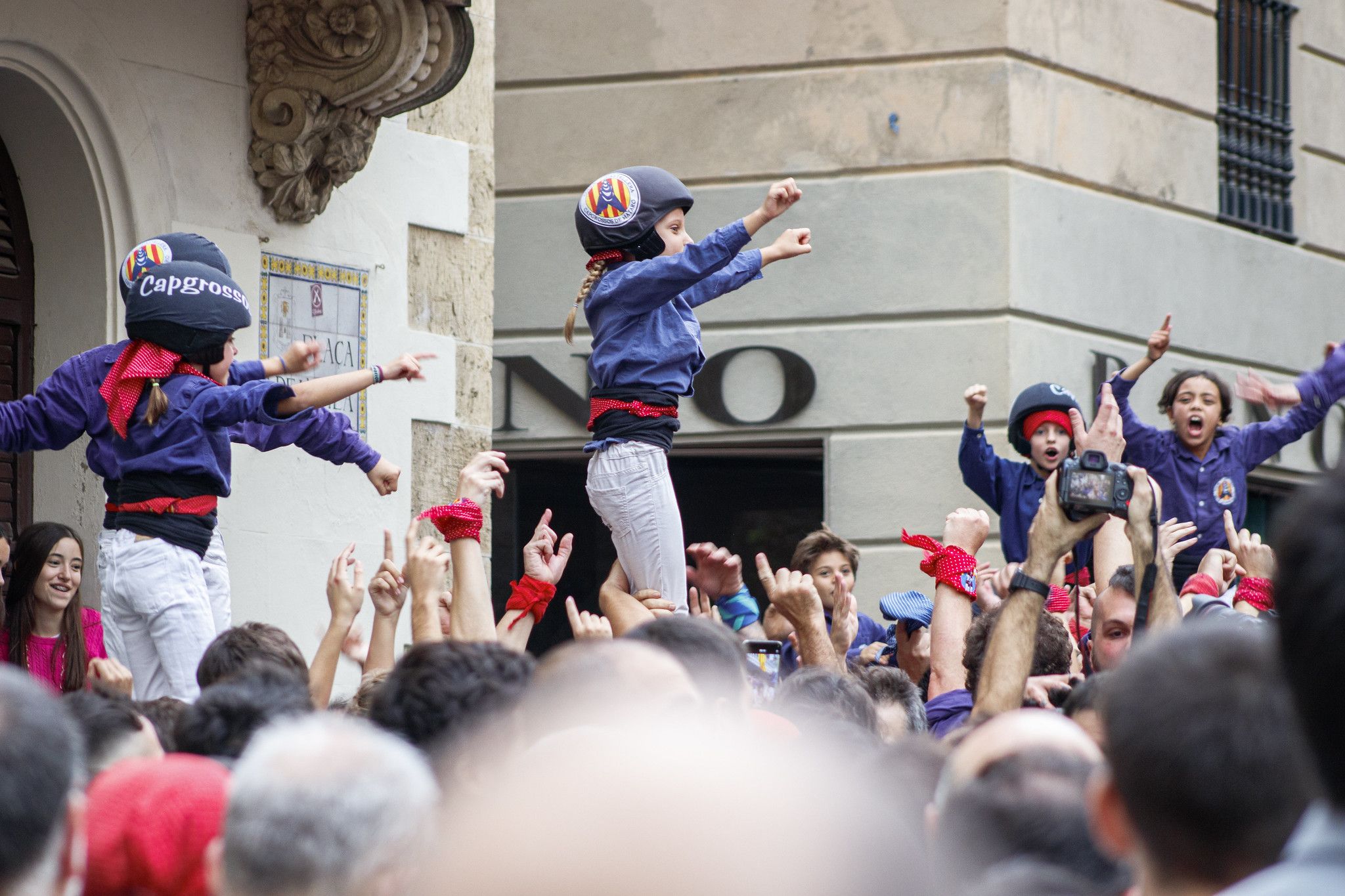 L’última diada castellera de l’any a Mataró, per la Mariona Foto: @guillemendozaph