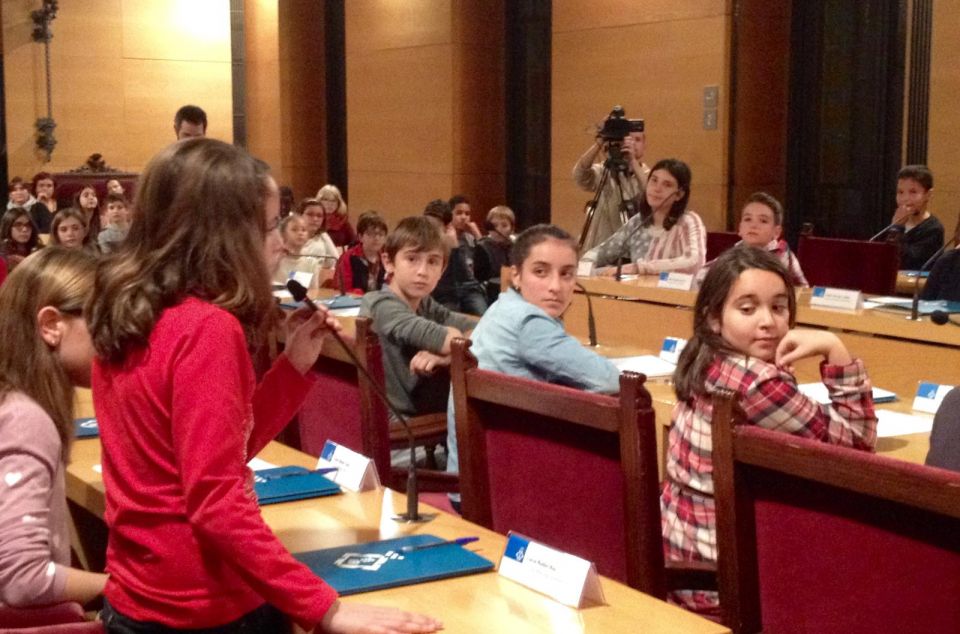 Primer Consell d'Infants l'any 2015 