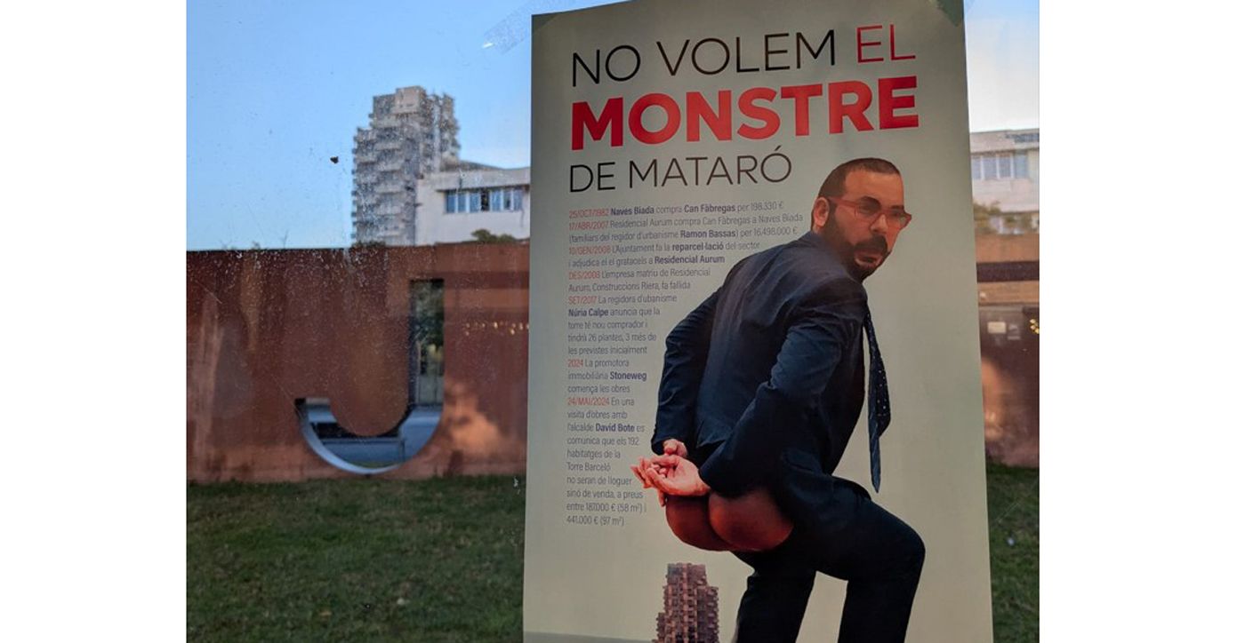 Cartells contra Bote i la Torre Barceló