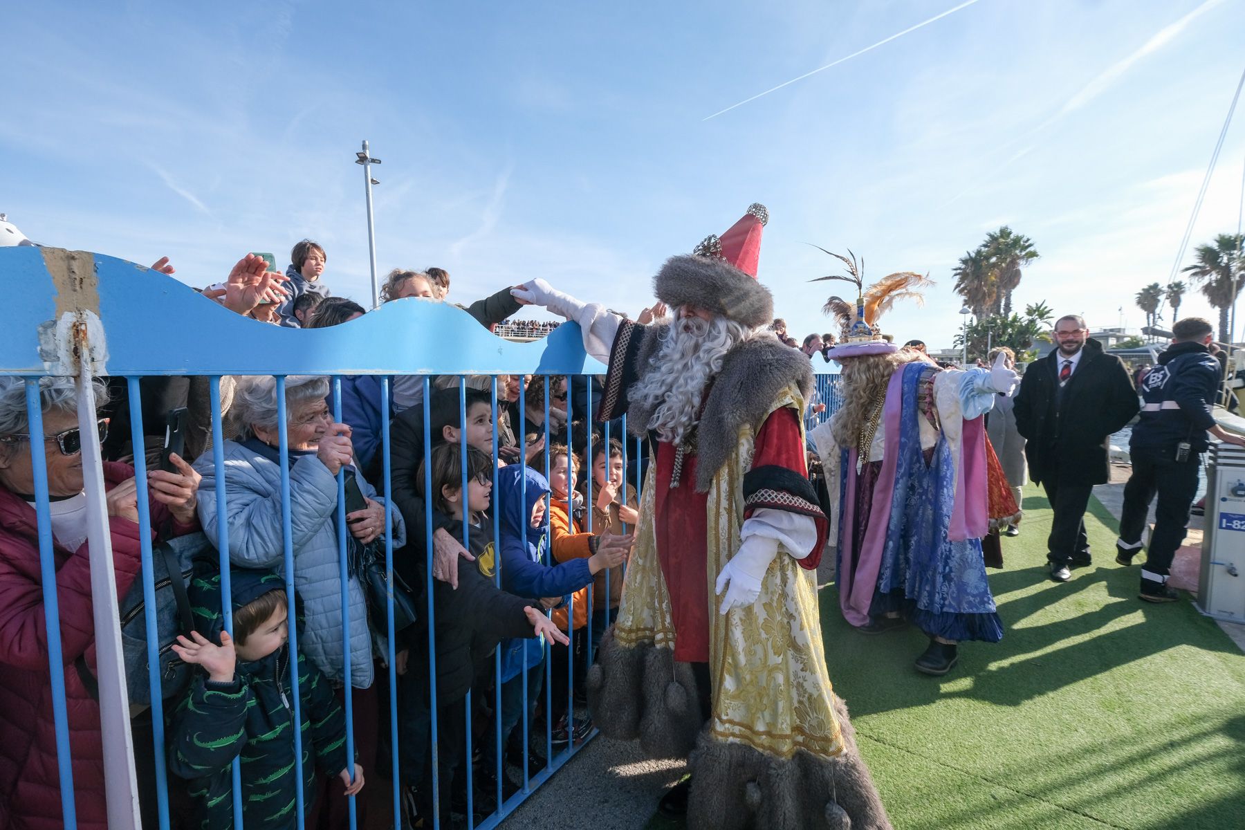 Arribada dels Reis d'Orient a Mataró. Foto: R.Gallofré