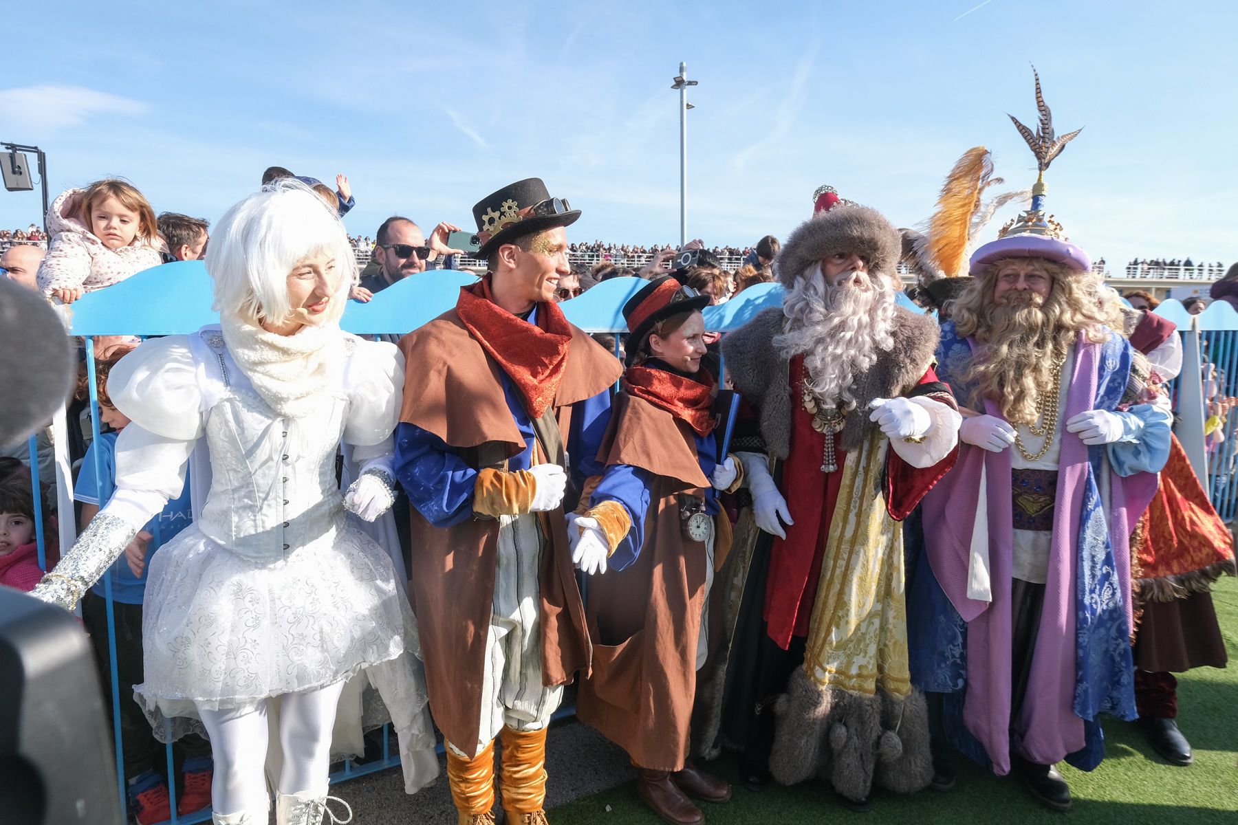 Arribada dels Reis d'Orient a Mataró. Foto: R.Gallofré