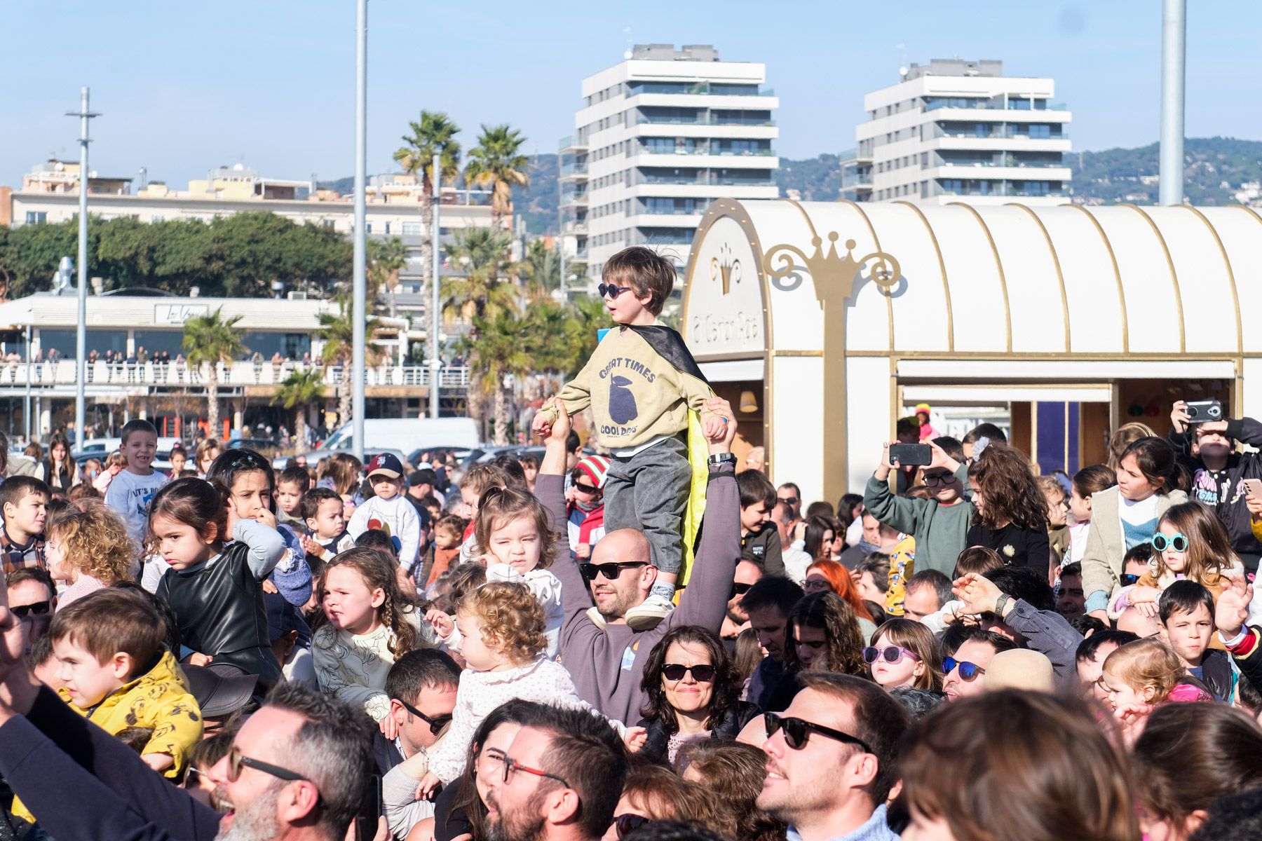 Arribada dels Reis d'Orient a Mataró. Foto: R.Gallofré