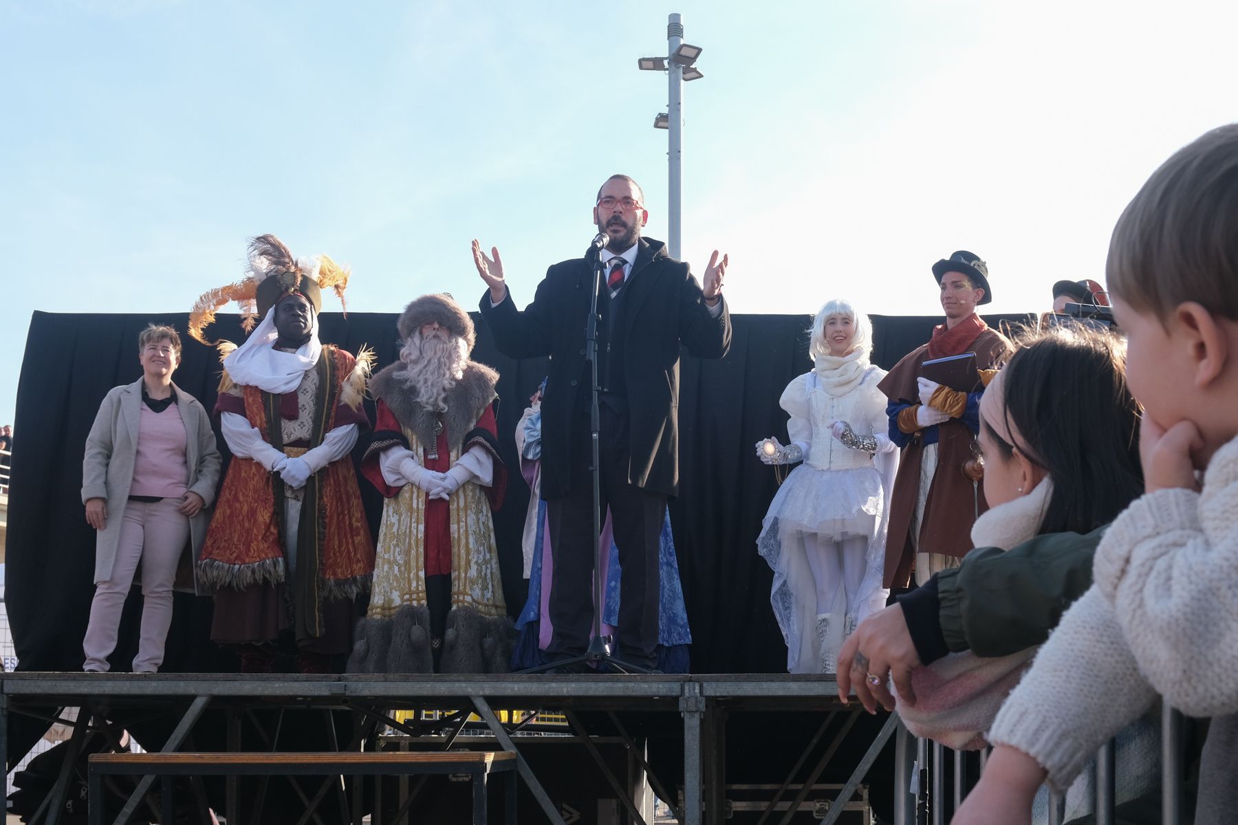 Arribada dels Reis d'Orient a Mataró. Foto: R.Gallofré