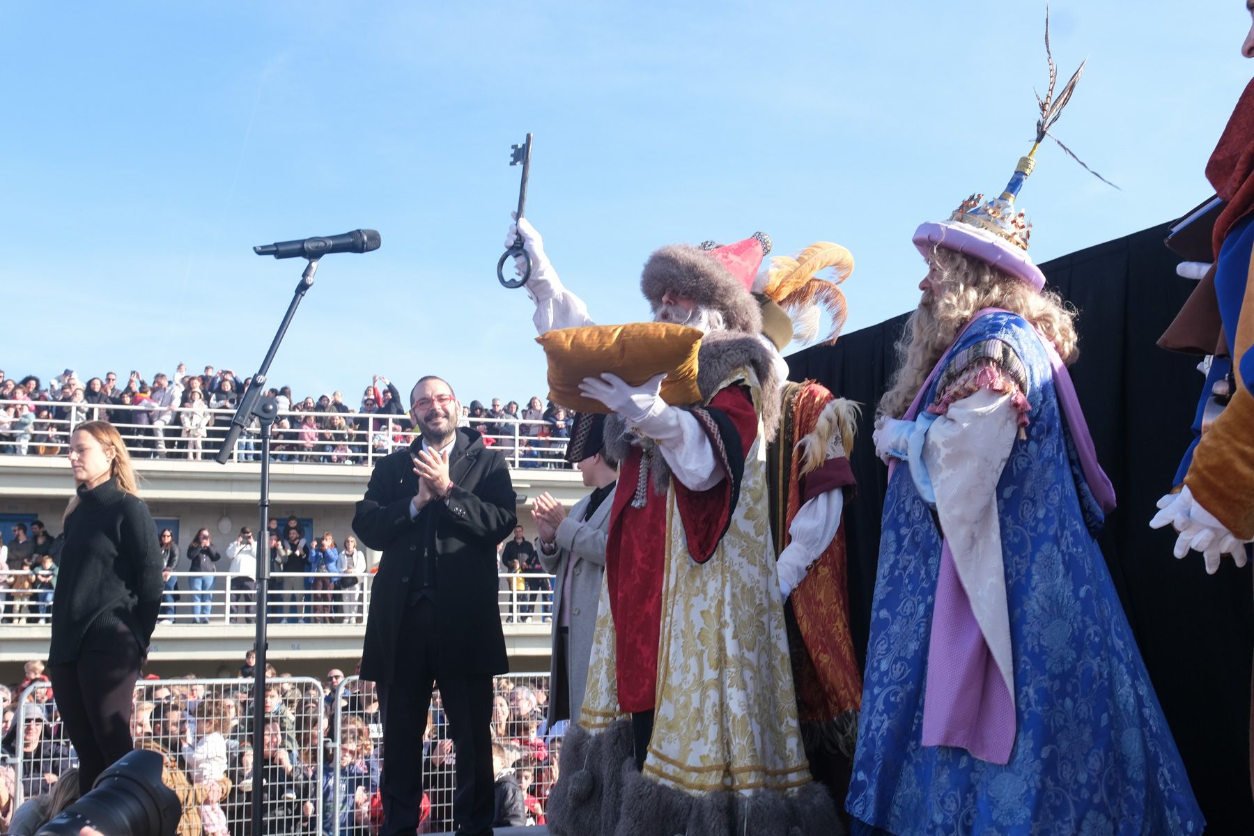 Arribada dels Reis d'Orient a Mataró. Foto: R.Gallofré