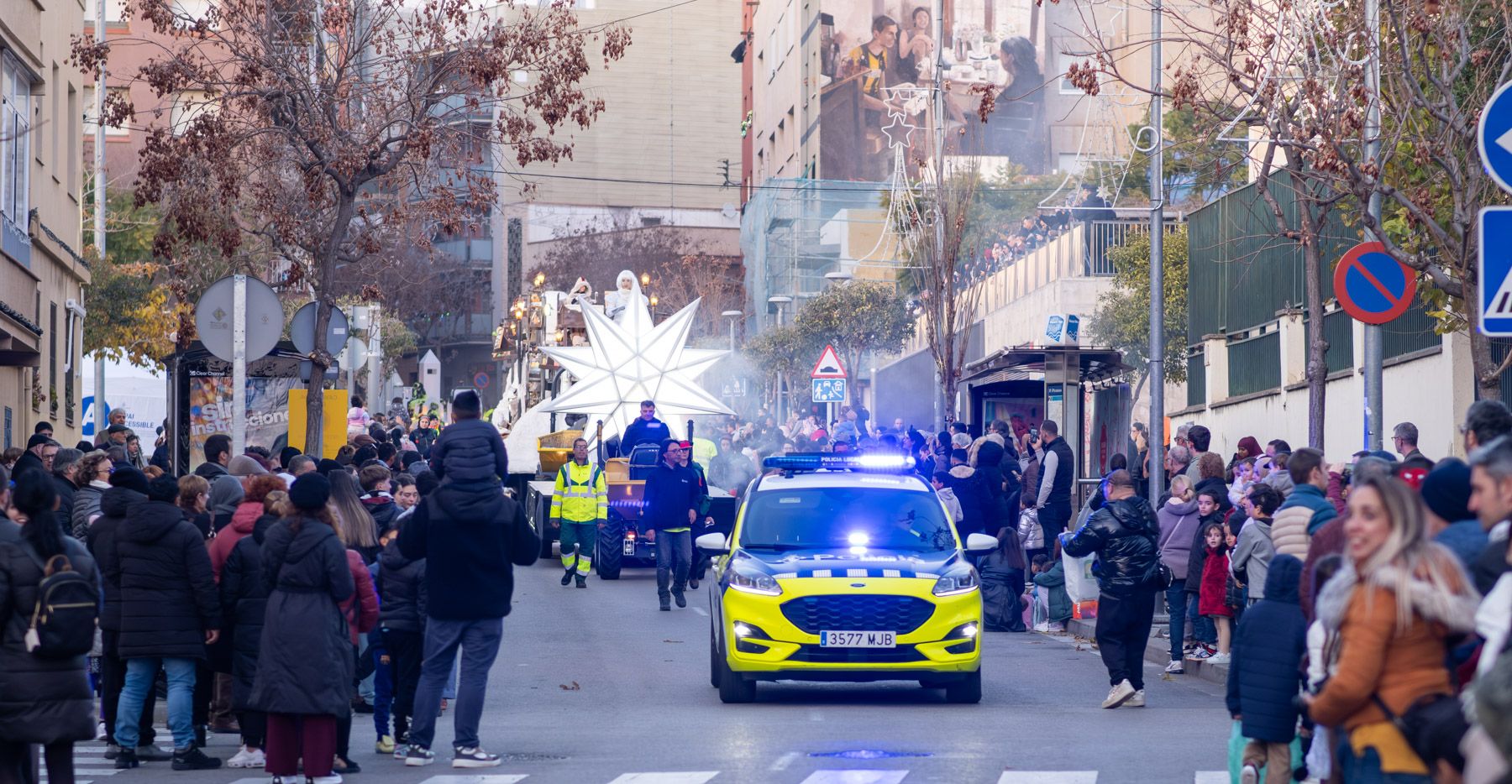 Cavalcada Reis d'Orient a Mataró 2025. Foto: R.Gallofré