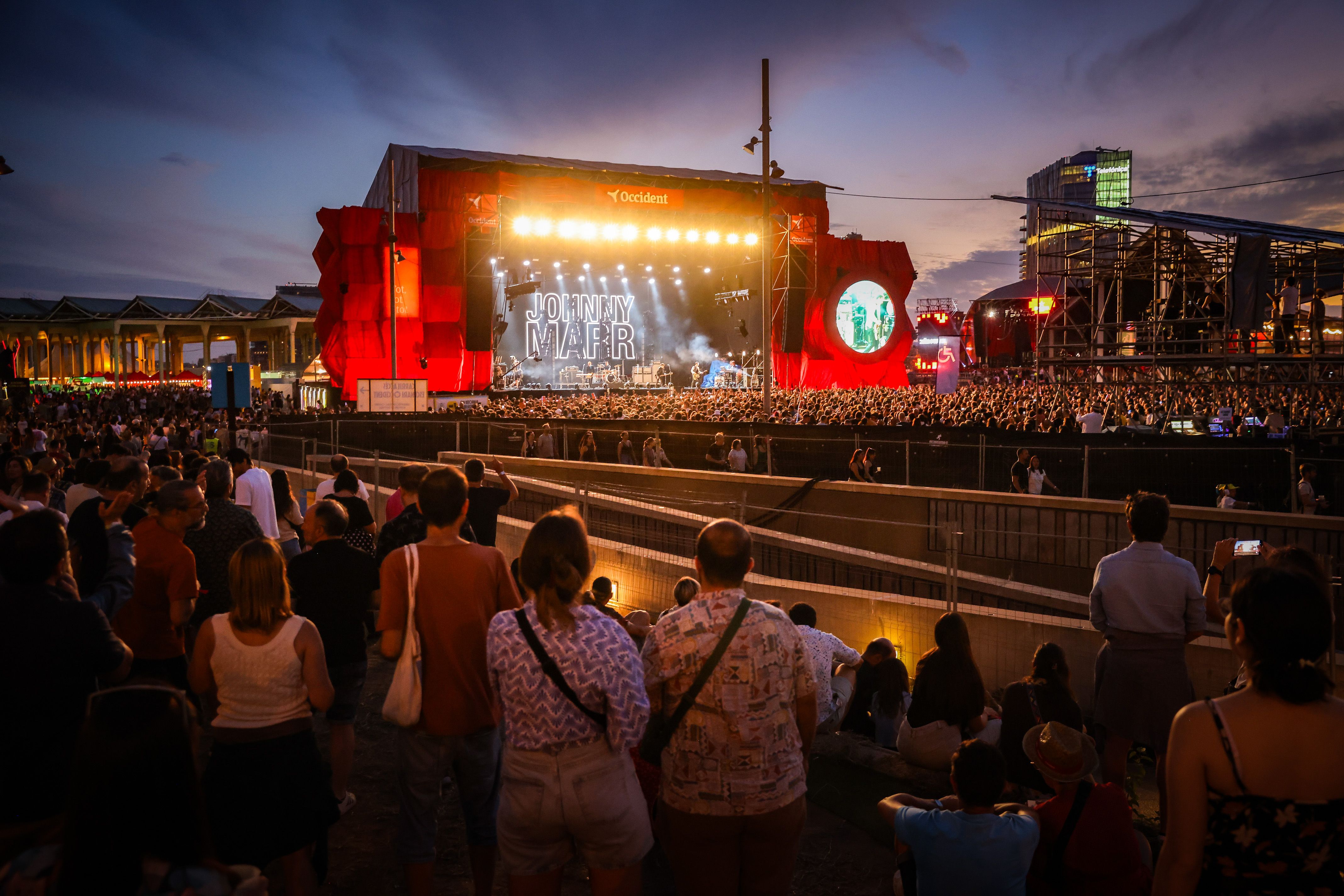 Ple de gent al Cruïlla 2024. Foto: ACN