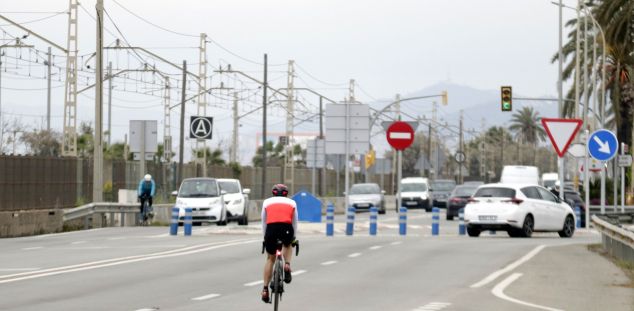 La N-II a su paso por el Maresme. Foto: ACN