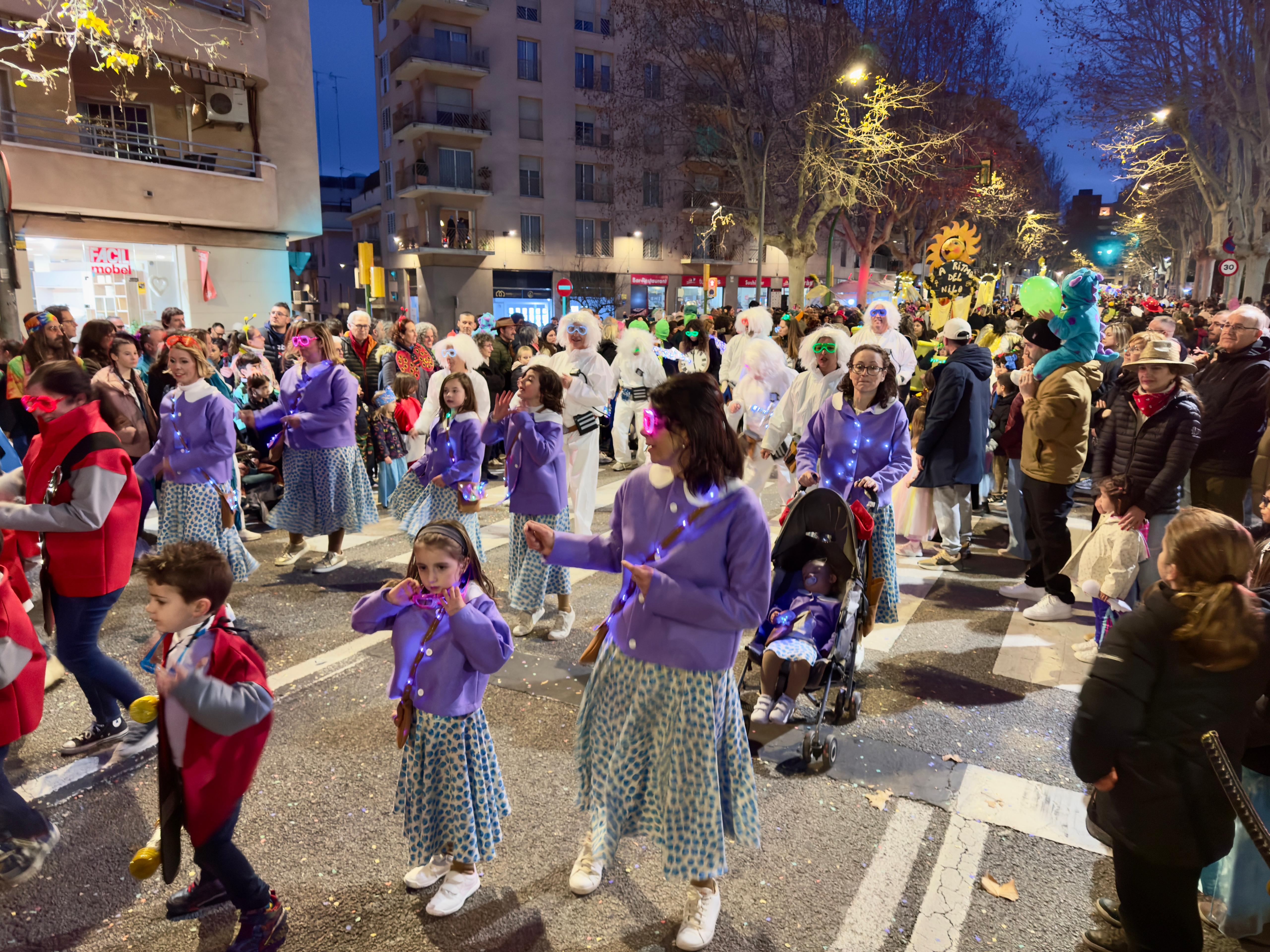 Un moment de la Rua de Carnestoltes 2025.