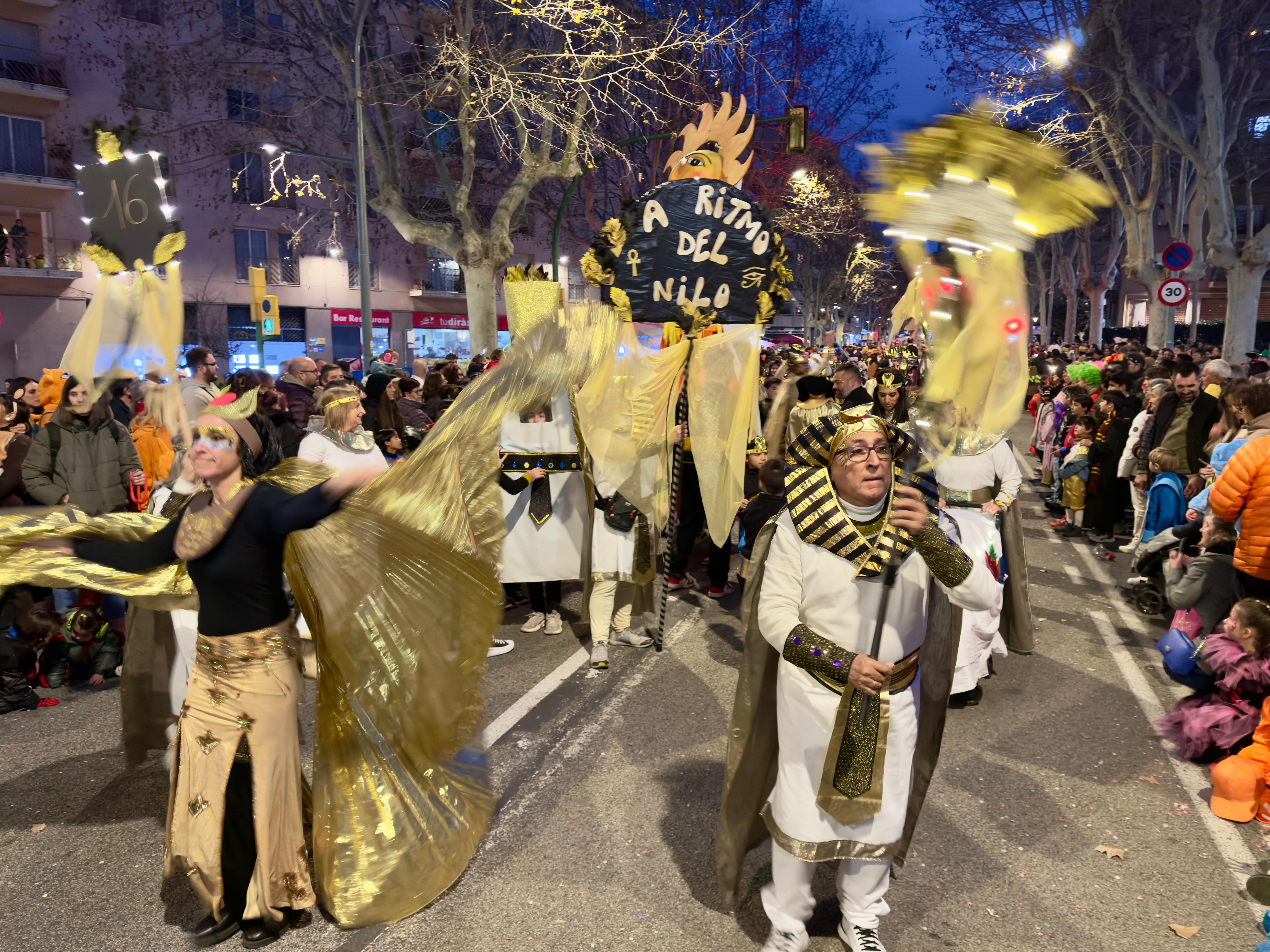 Un moment de la Rua de Carnestoltes 2025.