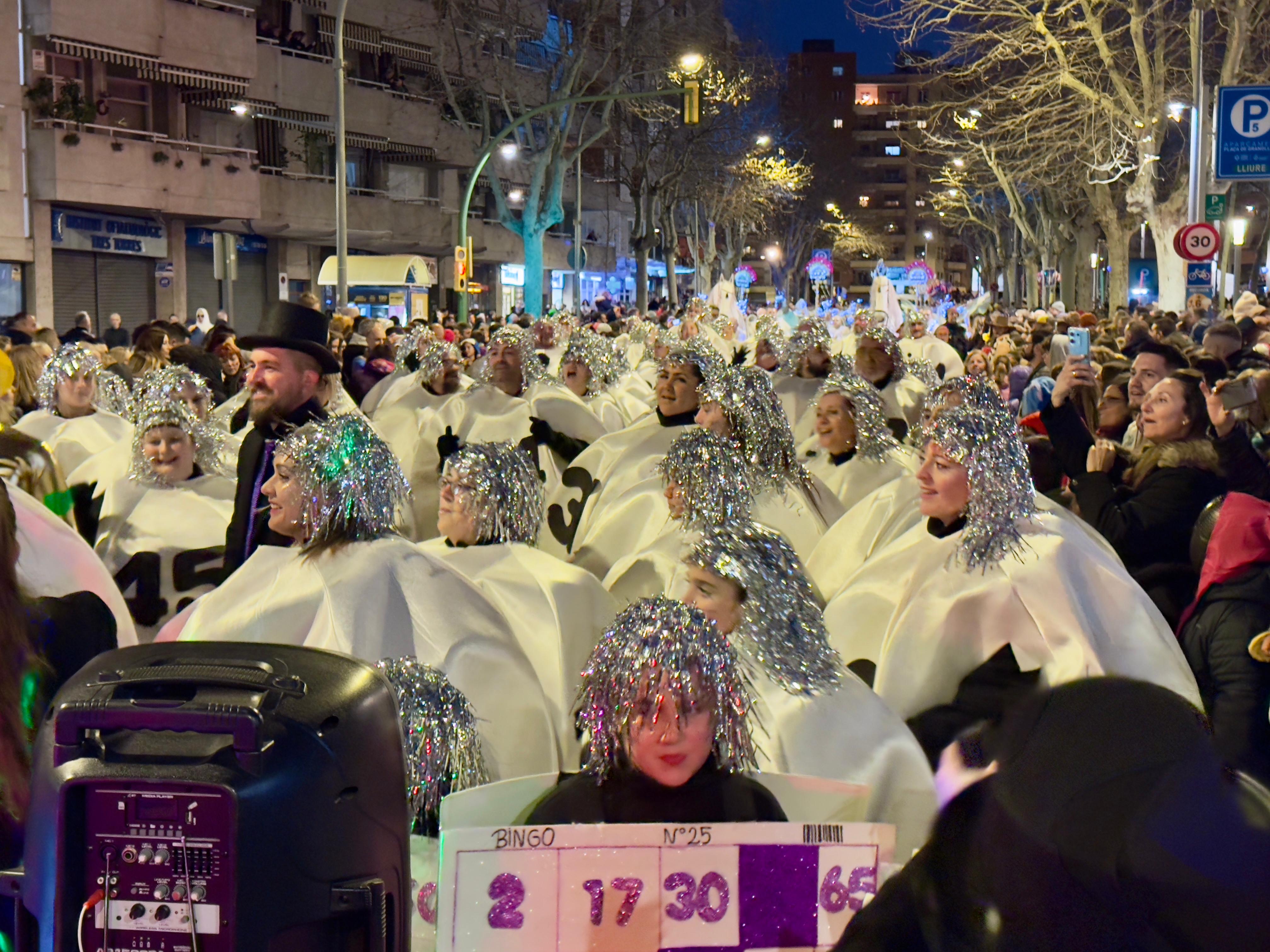 Un moment de la Rua de Carnestoltes 2025.