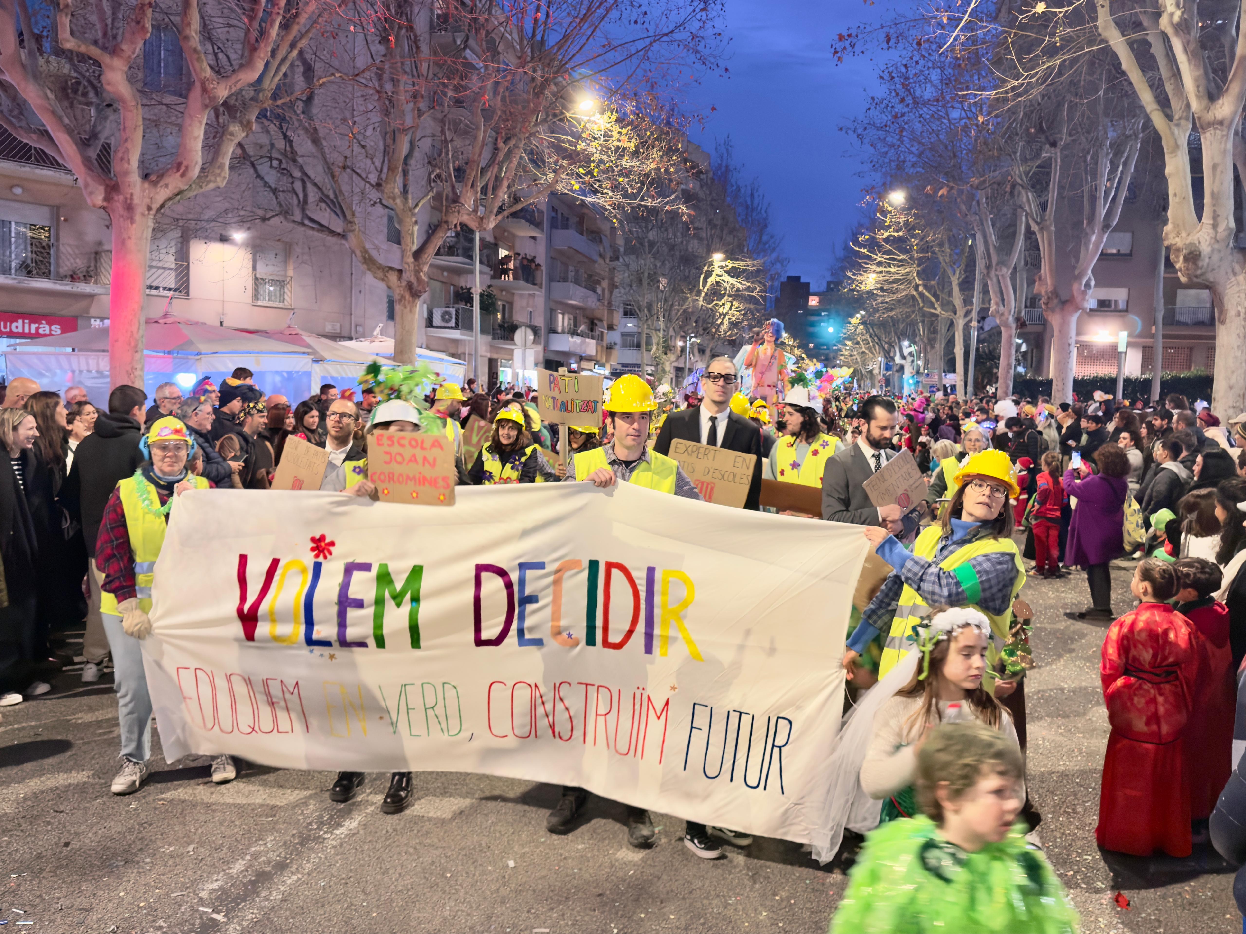 Un moment de la Rua de Carnestoltes 2025.