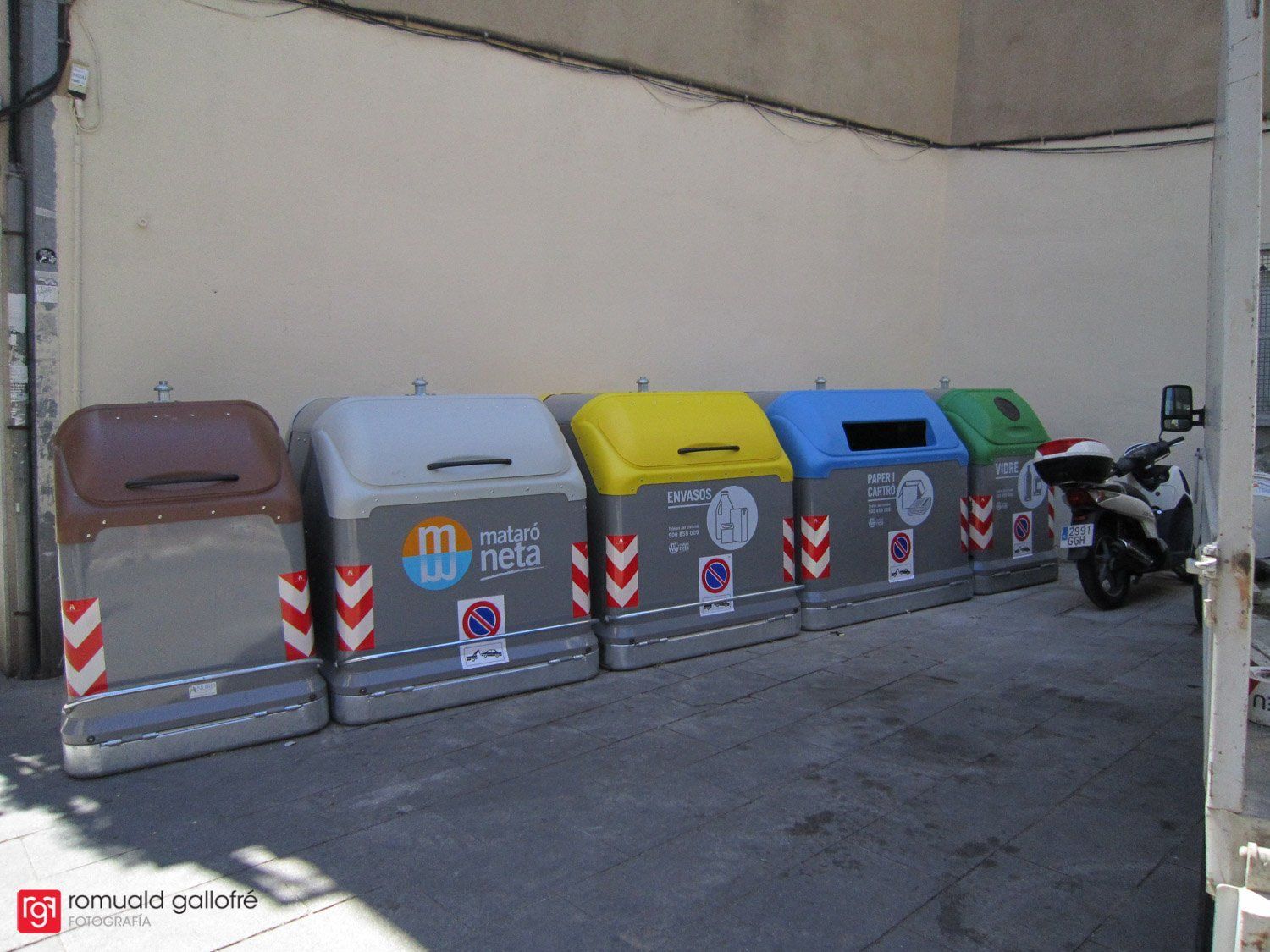 Una de les novetats seran que els contenidors del centre seran mòbils. Foto: arxiu