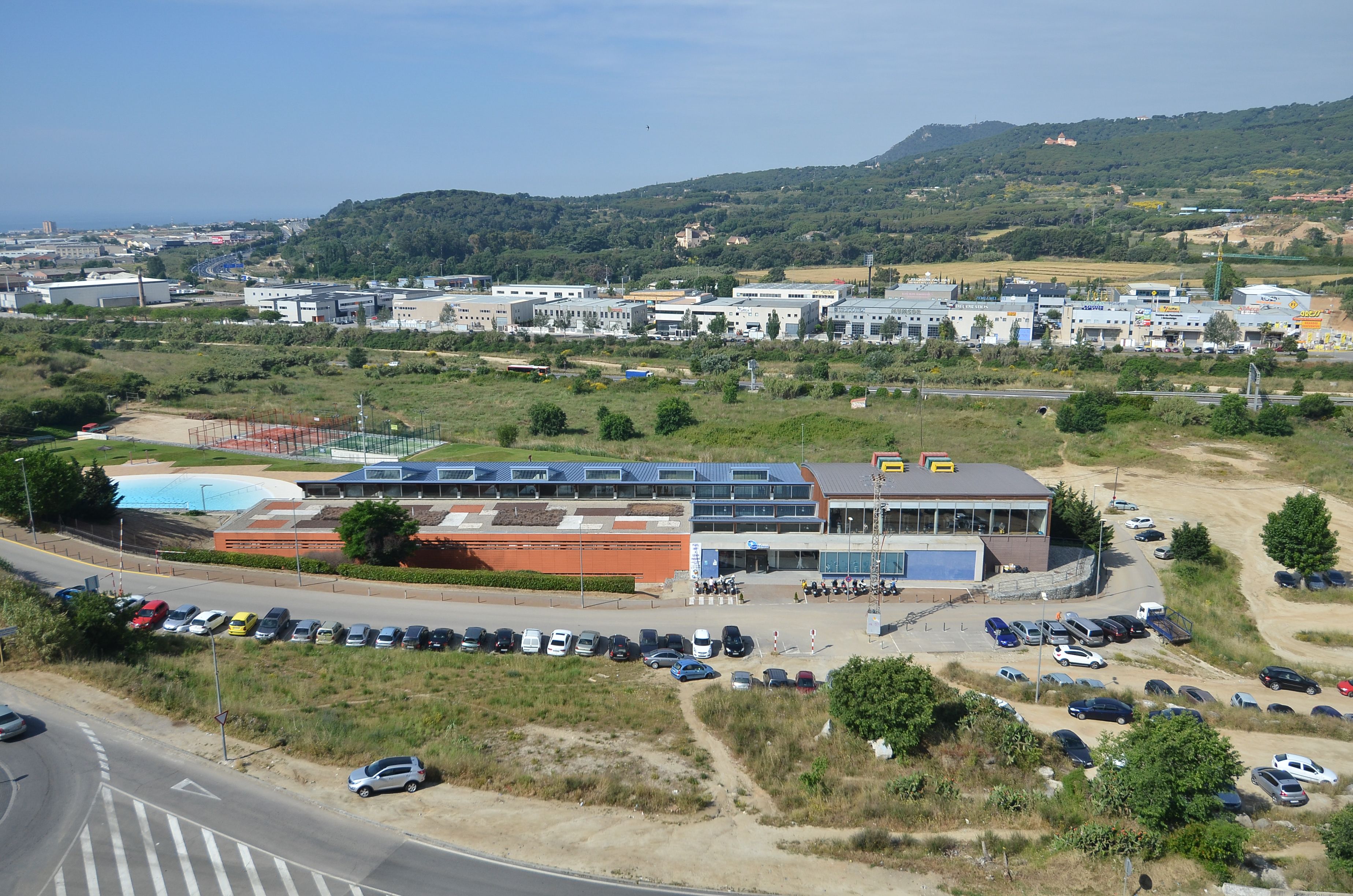 El complejo deportivo del Sorrall. Foto: R. G.