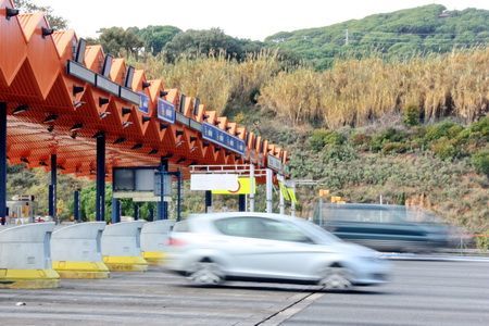 El Peatge d'Arenys, al tram nord de la C-32 