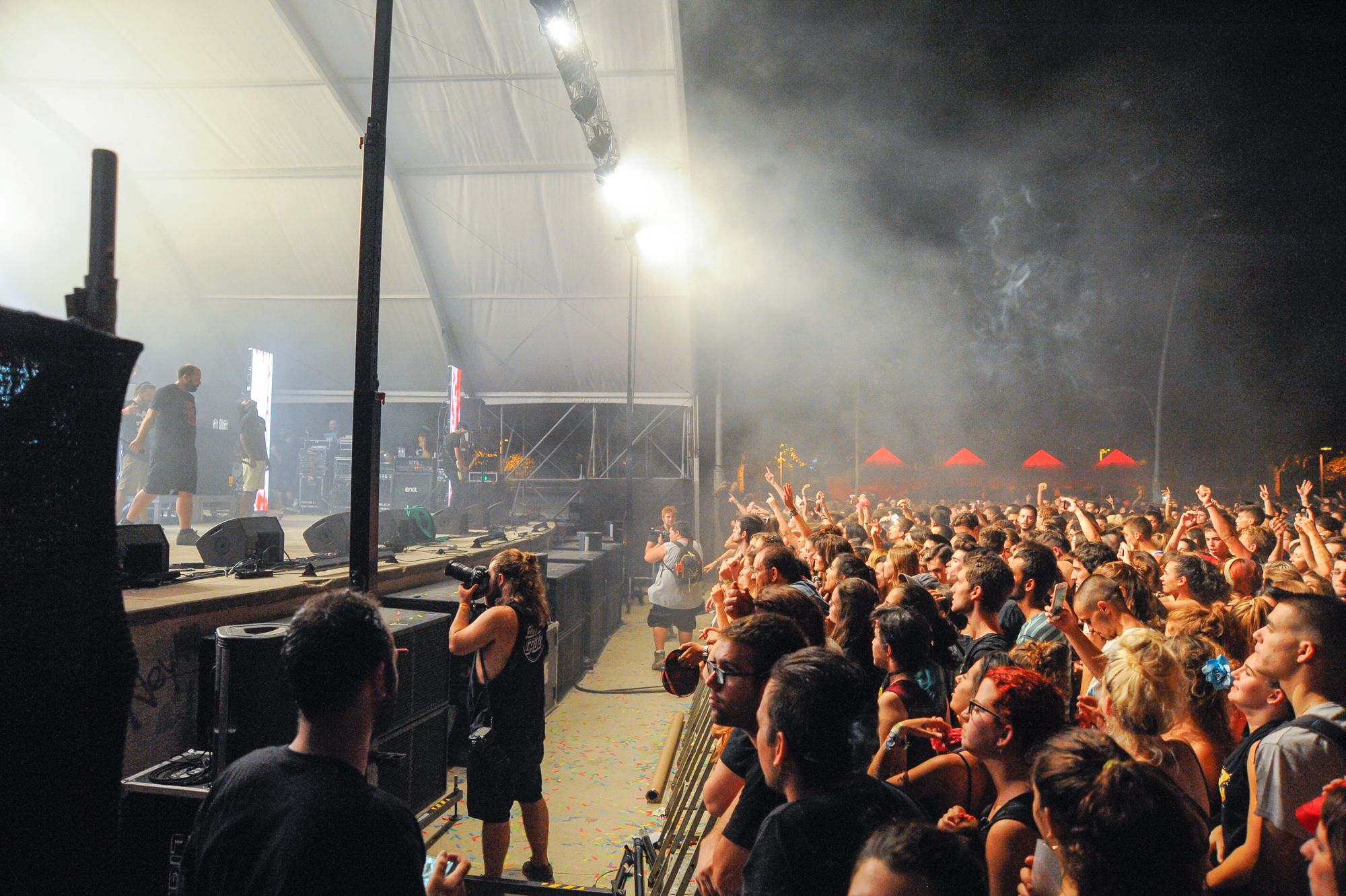 Concert de la Raiz al Parc Central per Les Santes de 2017. Foto: R.Gallofré