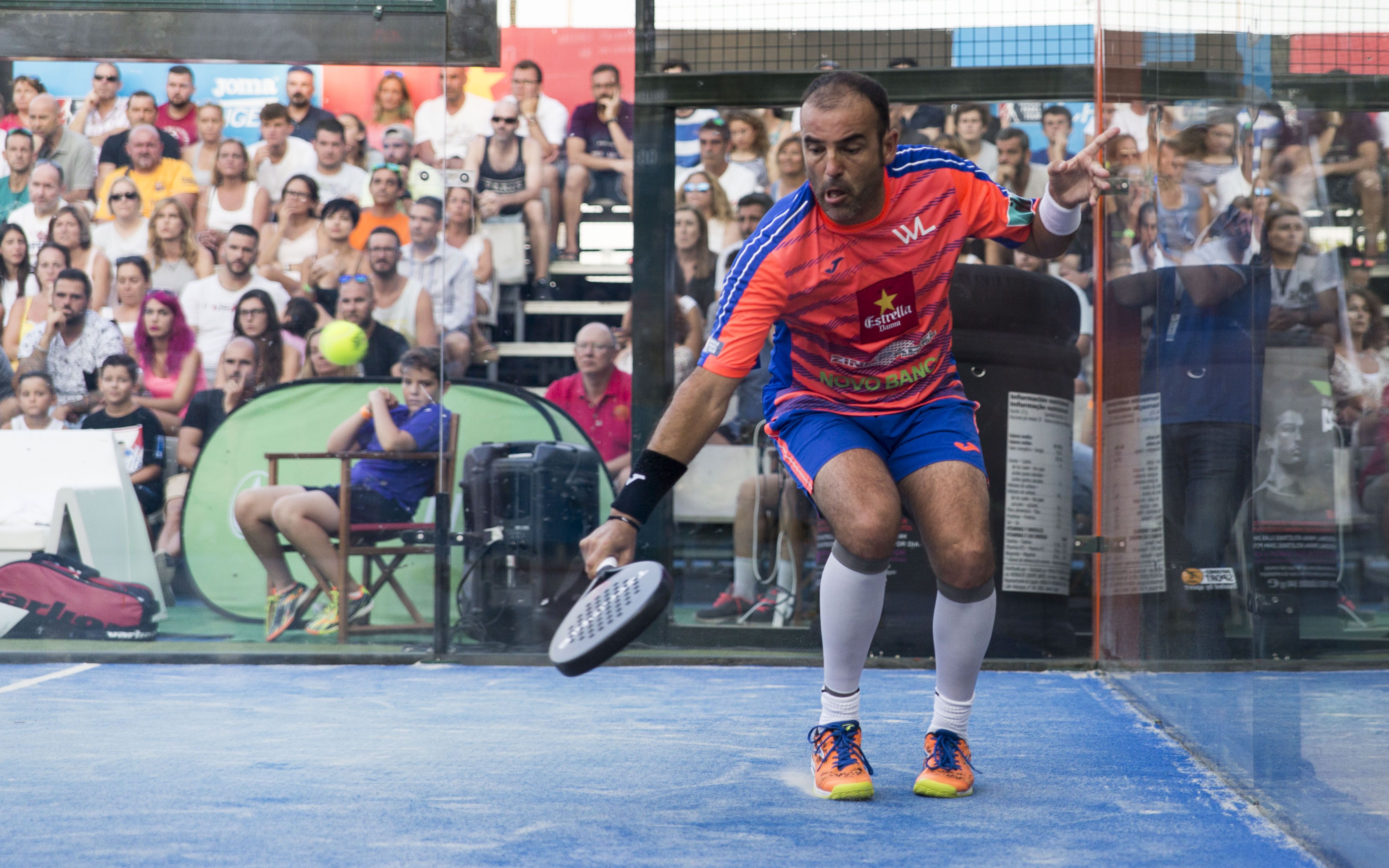 Una imatge de la cita de 2017. Foto: World Padel Tour