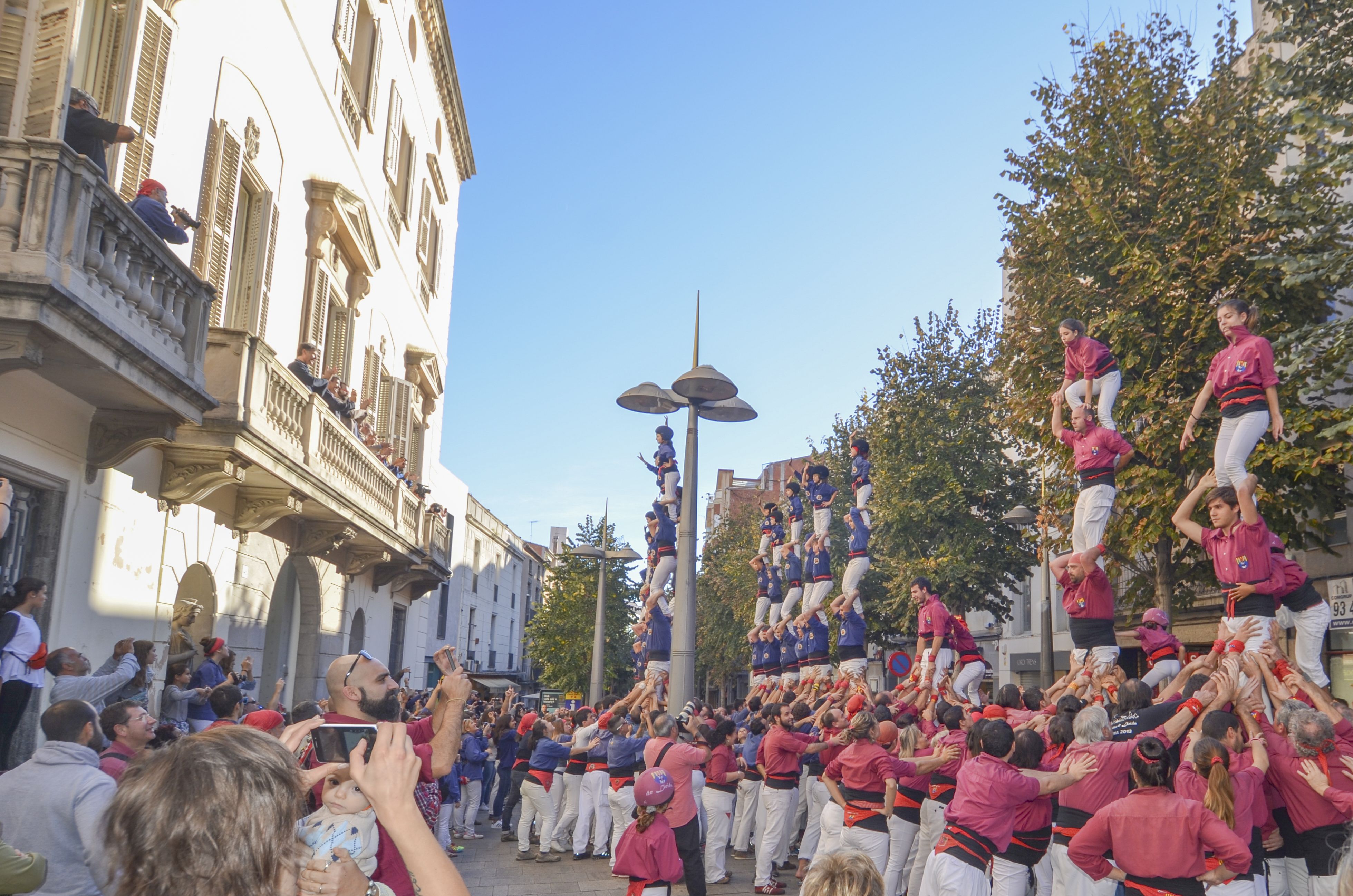 La Fiesta Castellera Mariona Galindo Despide La Temporada De La Pandilla Local