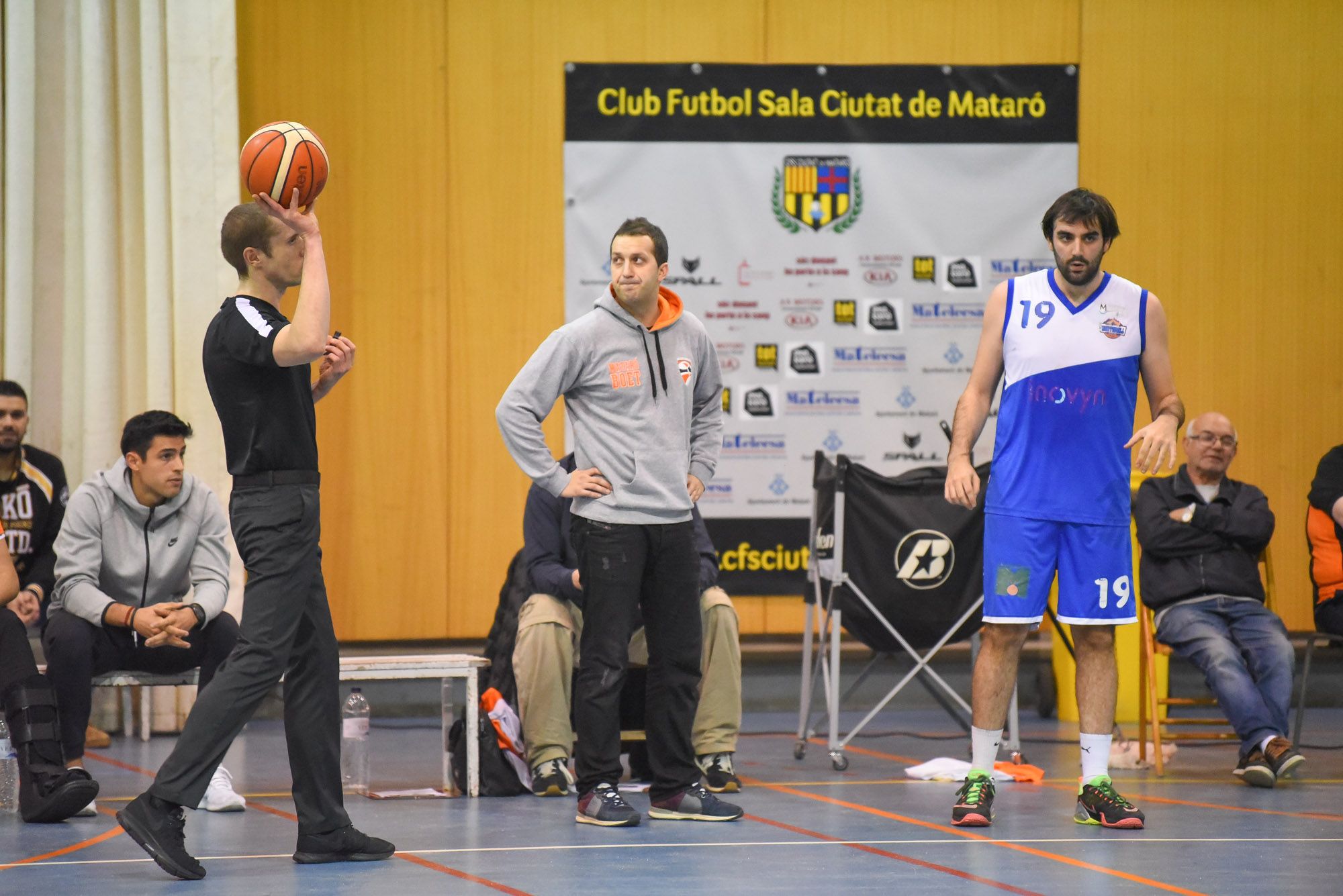 L'entrenador Alberto Peña.